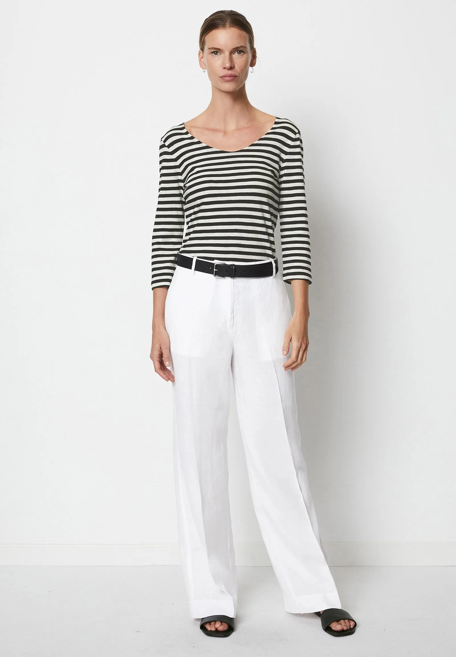 3 4 SLEEVE BALLERINA STRIPED - Maglietta a manica lunga
