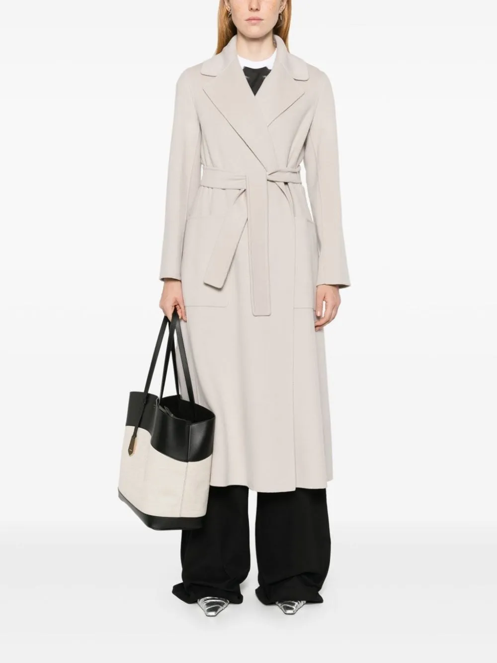 'S Max Mara-Cappotto Paolore lungo