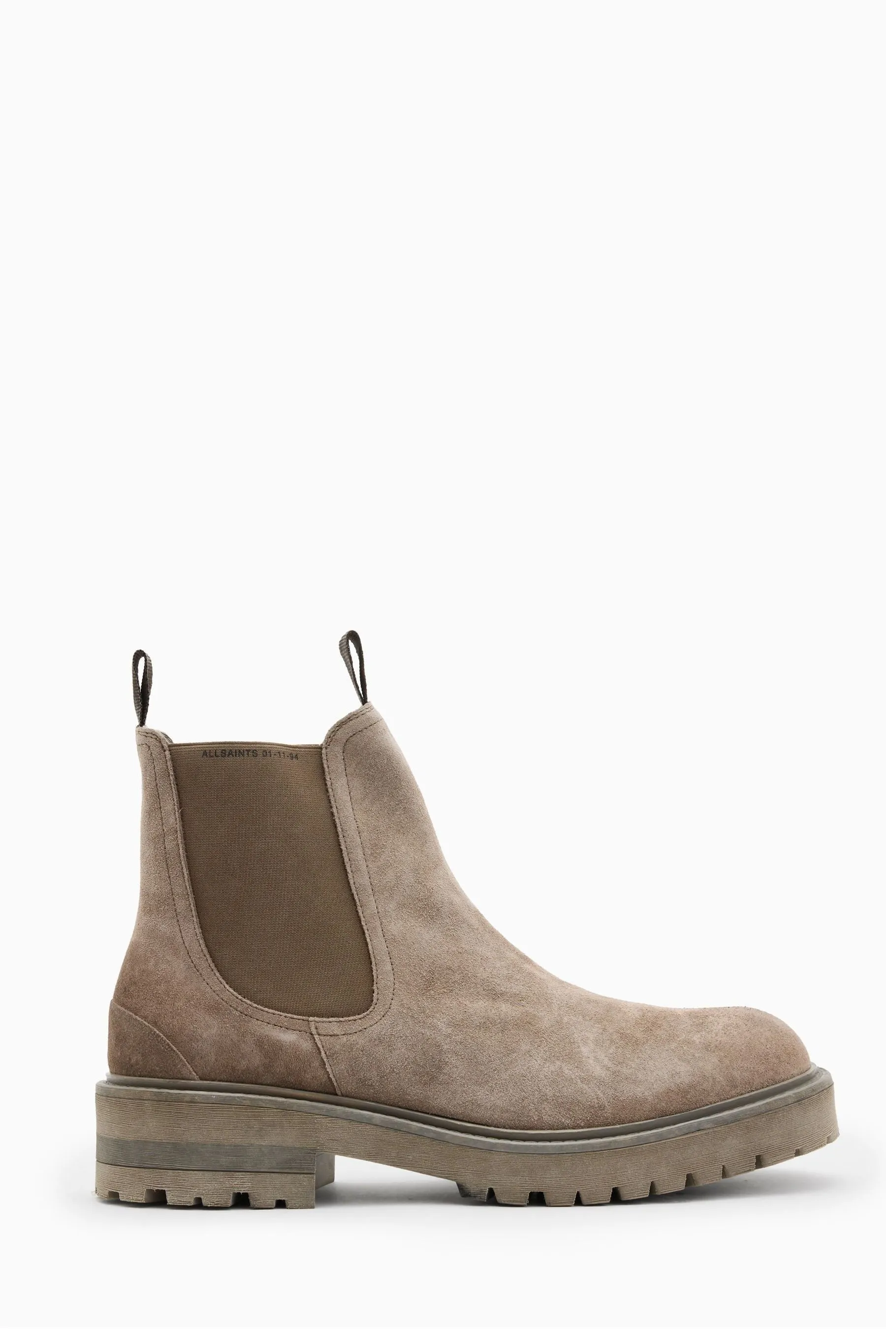 AllSaints - Stivali driver scamosciati