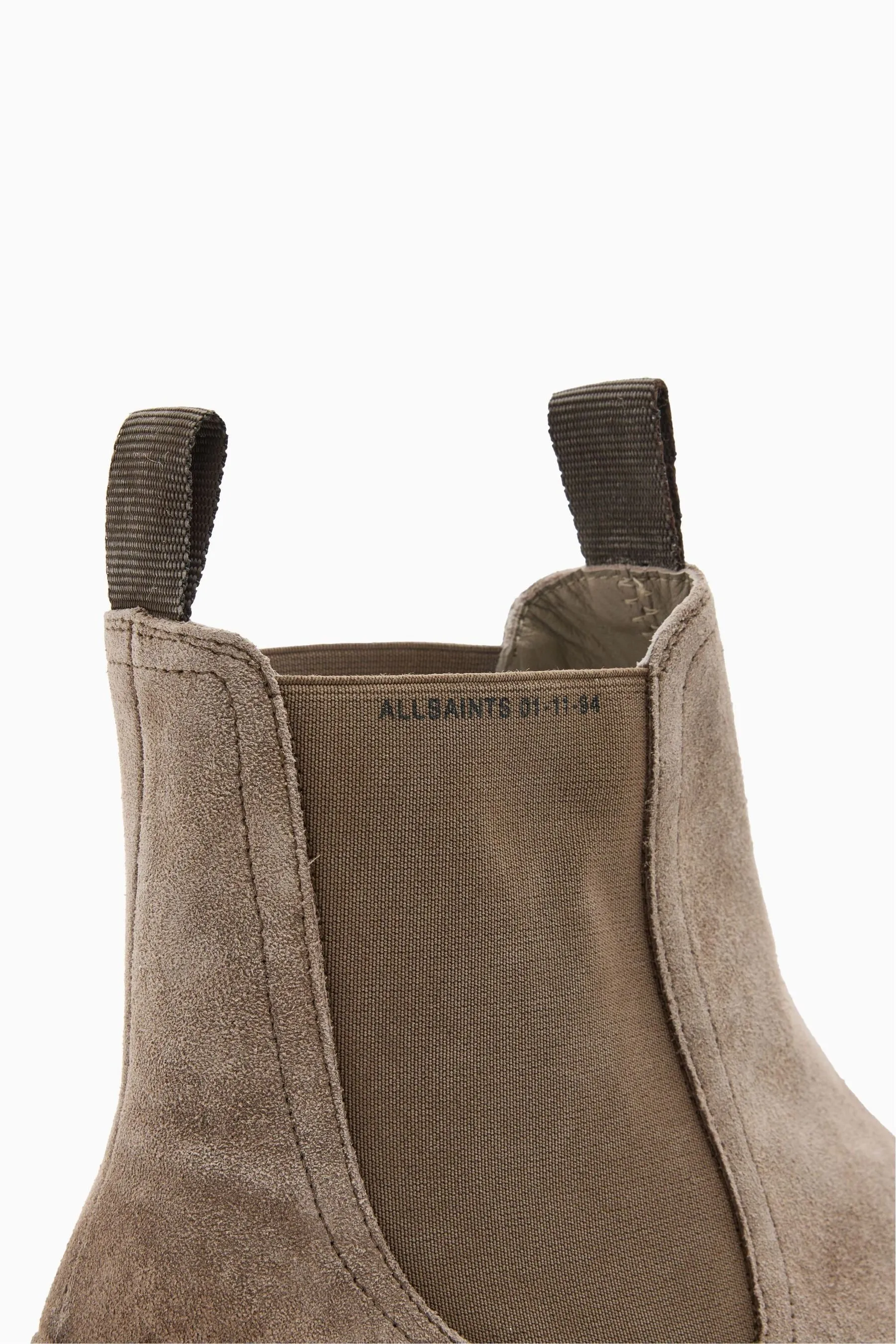 AllSaints - Stivali driver scamosciati