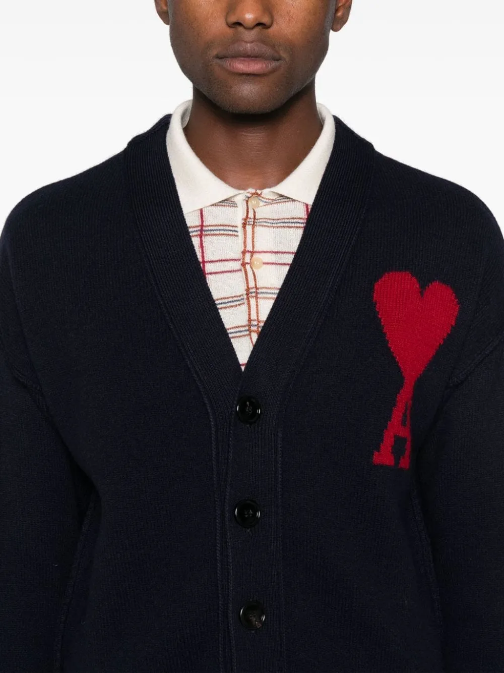 AMI PARIS CARDIGAN AMI DE COEUR