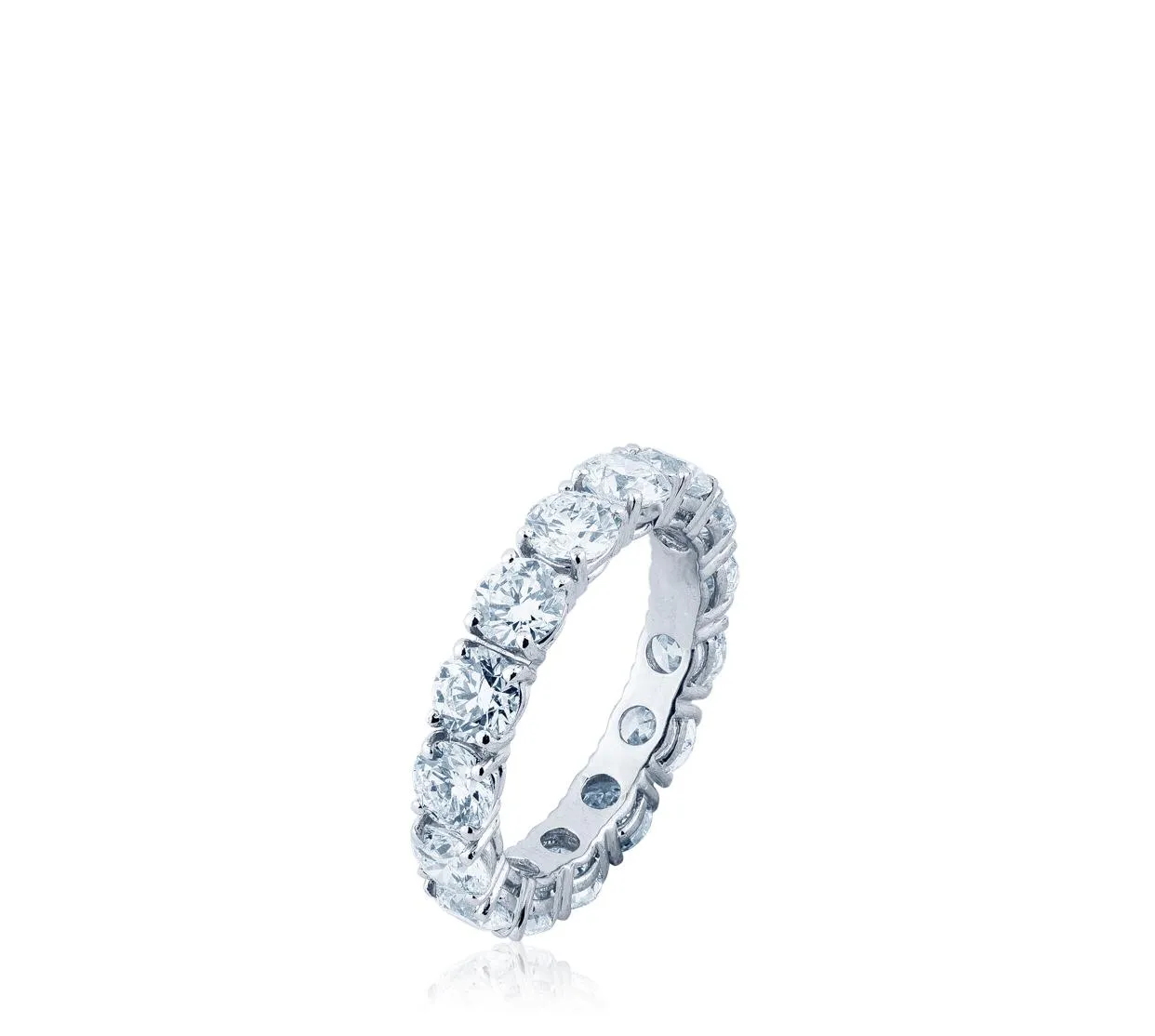 Anello Eternelle in oro bianco e diamanti Mirco Visconti