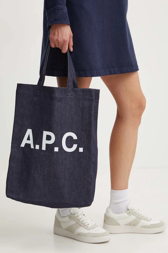 A.P.C. borsa tote lou mini anses