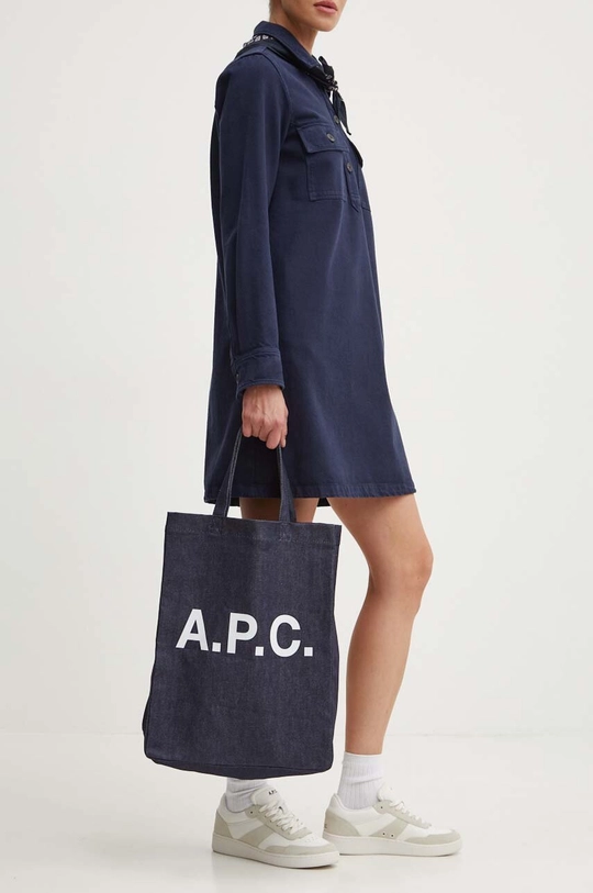A.P.C. borsa tote lou mini anses