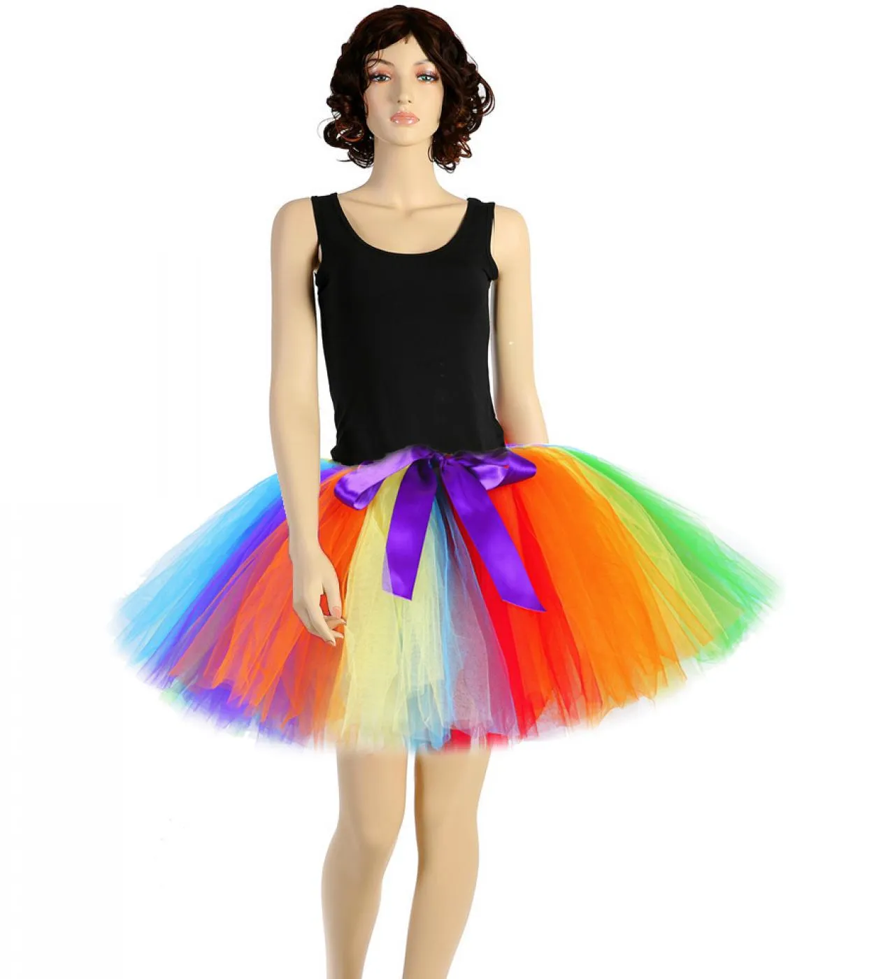 Arcobaleno Mamma E Figlia Gonna Tutu Abbinata Natale Mamma E Io Gonne Di Tulle Per Ragazza Bambini Anno Nuovo Tutu Famiglia Clo