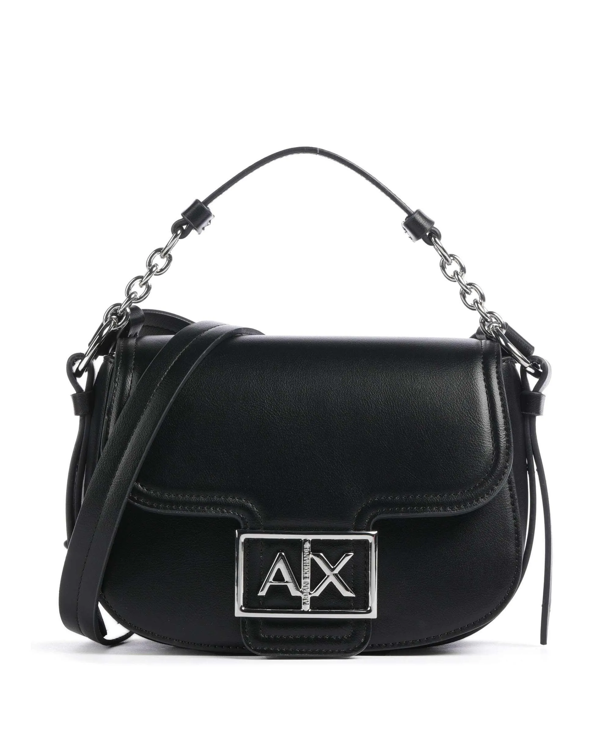  Armani Exchange Artemide Borsa a tracolla pelle sintetica nero  