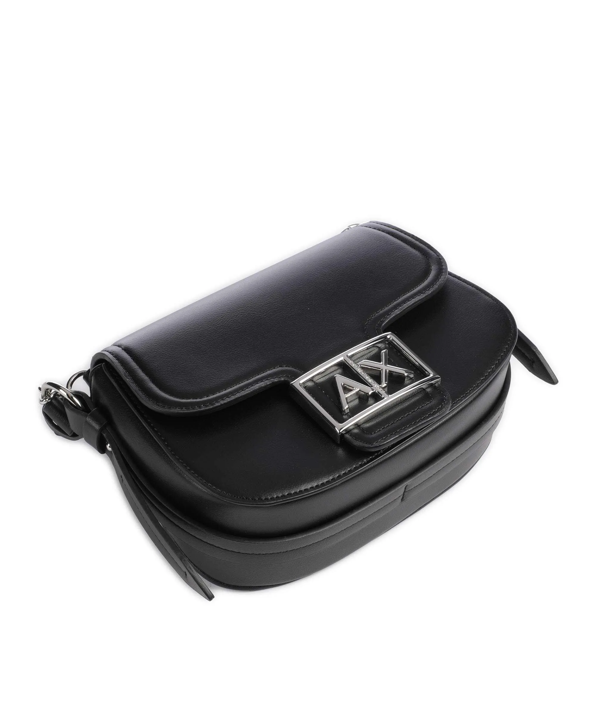  Armani Exchange Artemide Borsa a tracolla pelle sintetica nero  