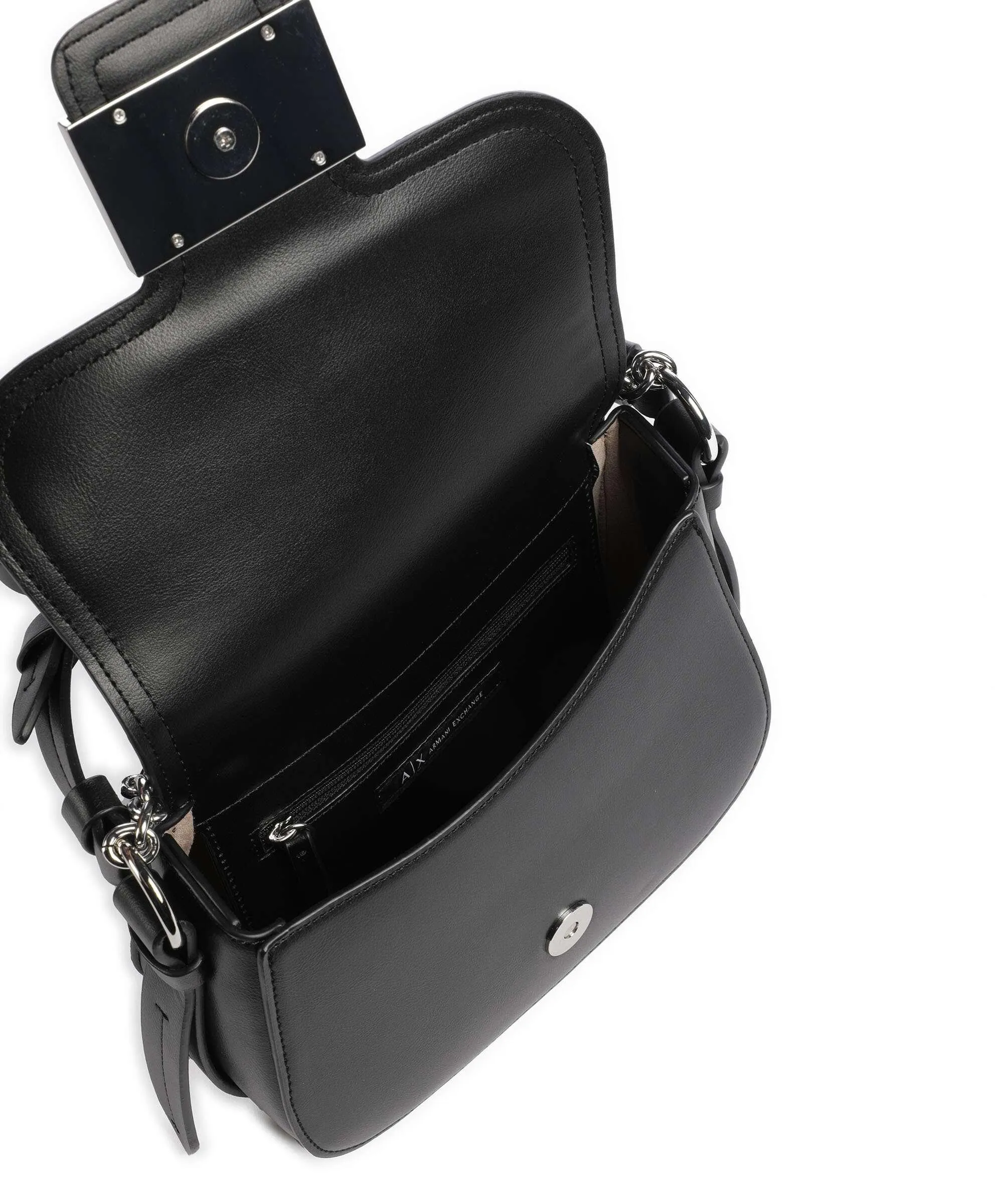  Armani Exchange Artemide Borsa a tracolla pelle sintetica nero  