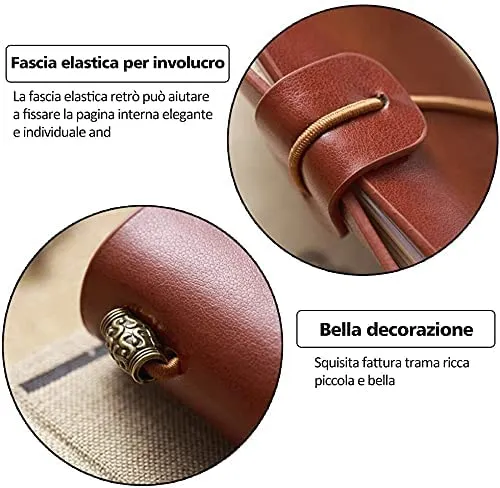 Blumuze Regalo delle Sorella | A mia Sorella Diario in Pelle | Idee Regalo Di Compleanno Per Sorella | Idea Regalo per Sorella C