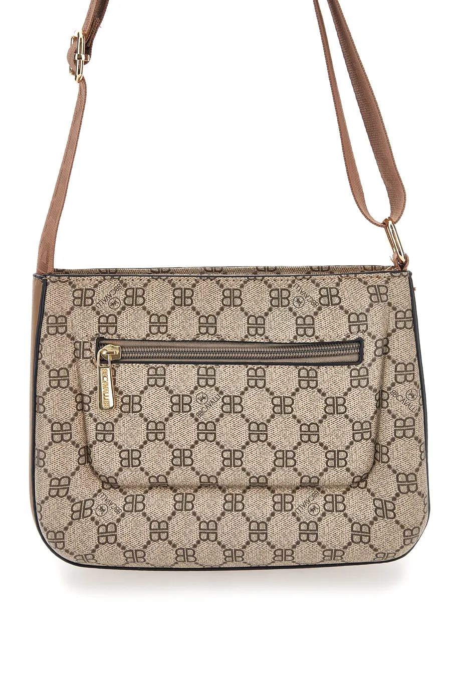 Borsa a Tracolla Kakhi Con Dettagli Oro B Cavalli /1265
