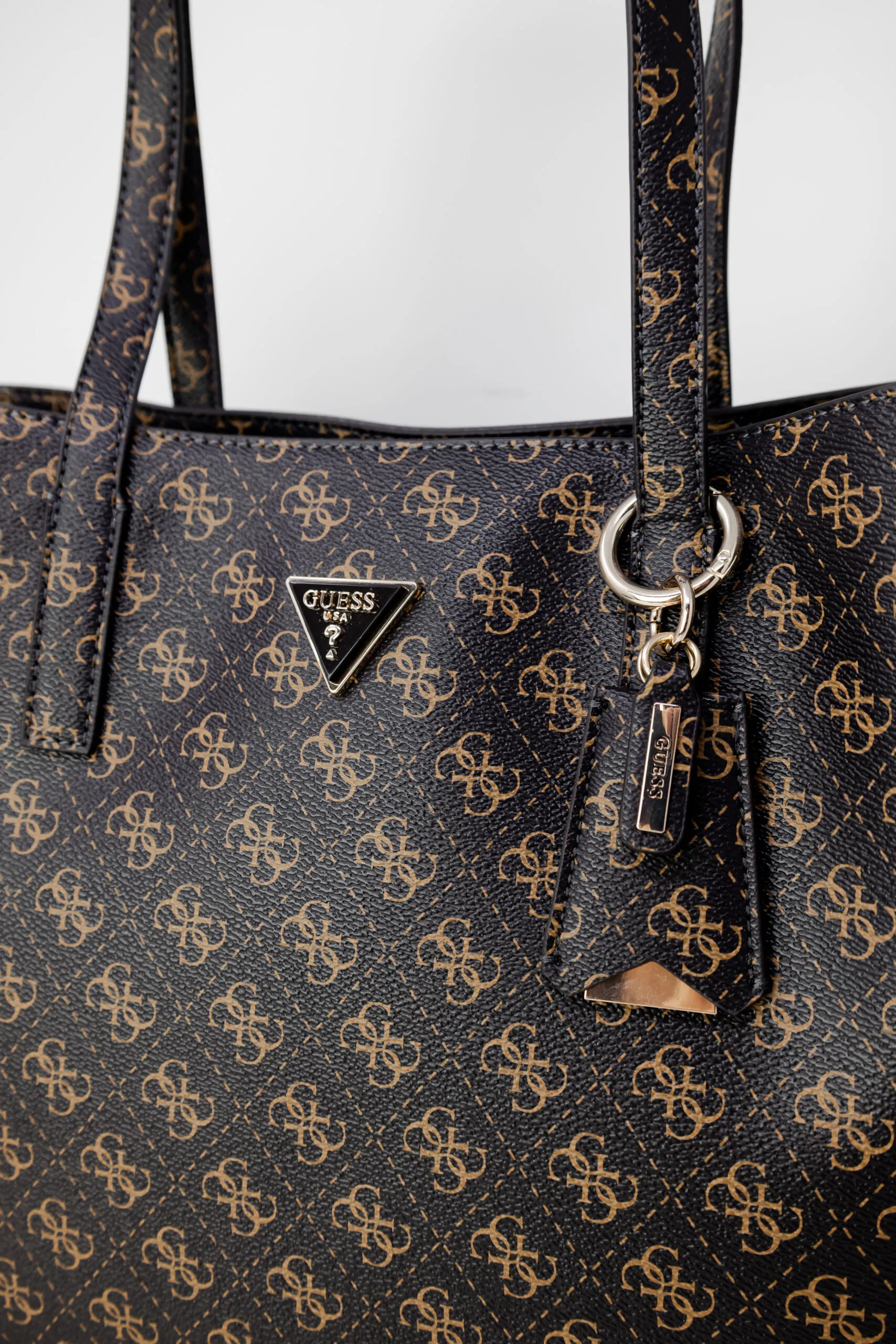 Borsa Guess MERIDIAN GIRLFRIEND TOTE Marrone