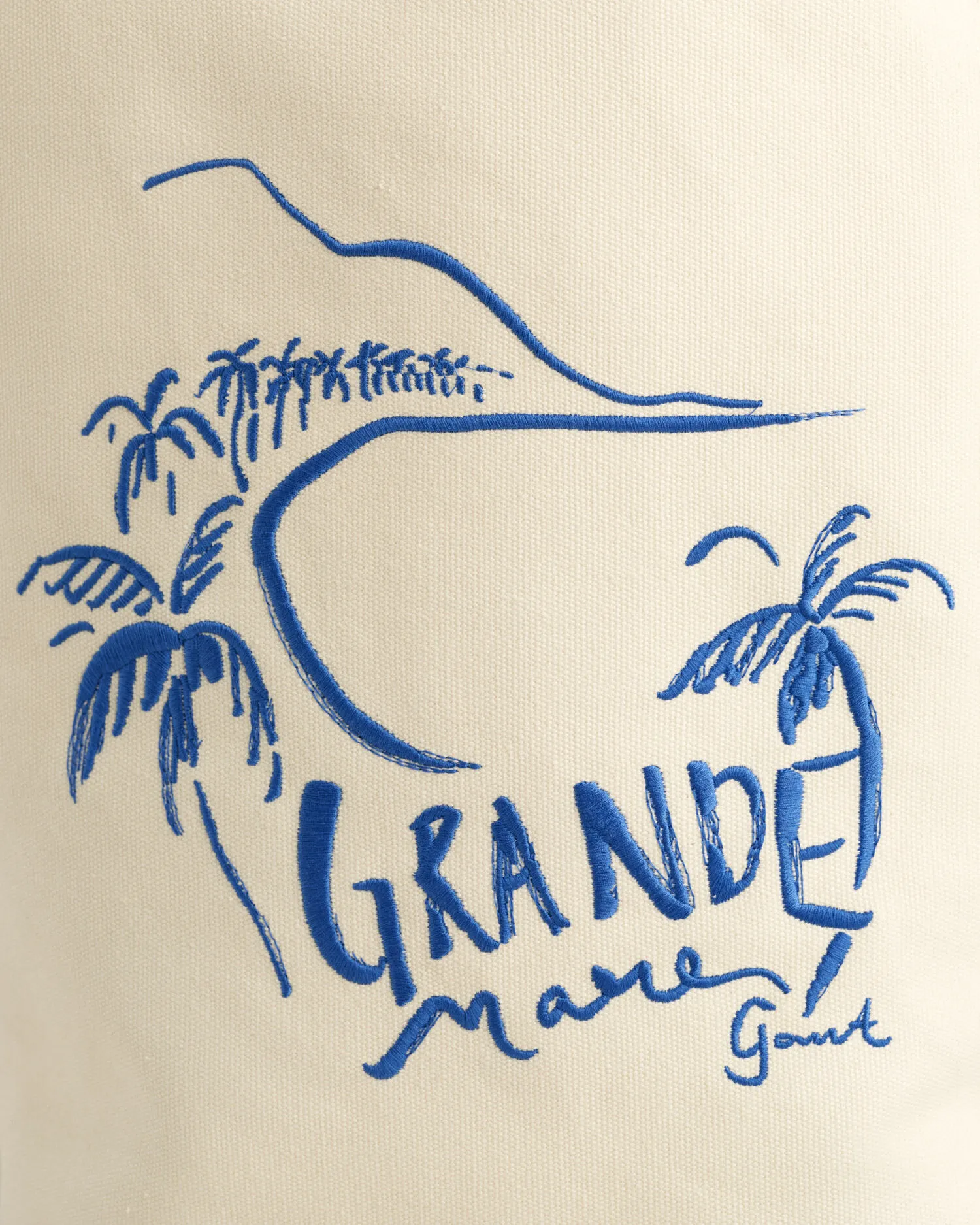 Borsa tote in tessuto Grande Mare    