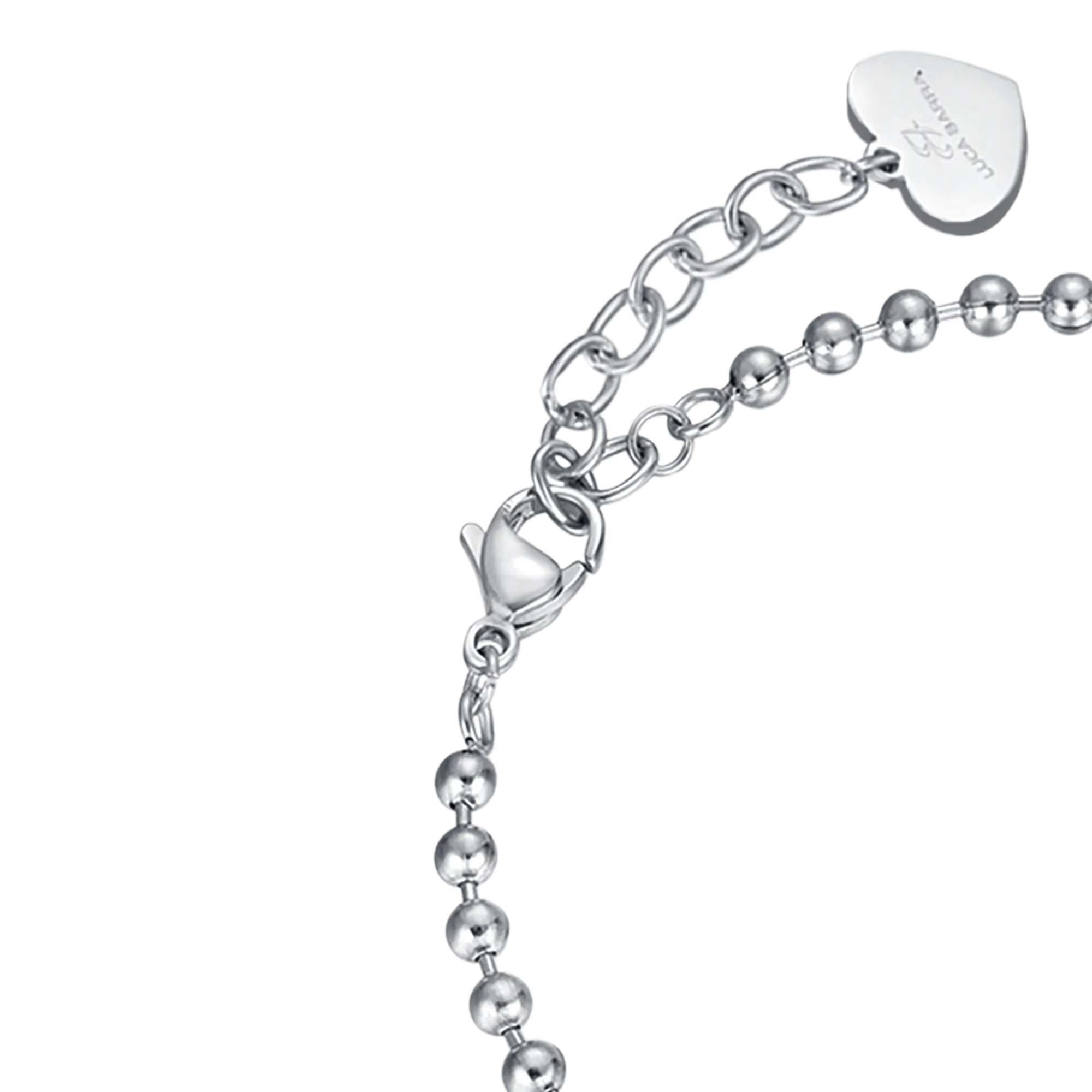 BRACCIALE DONNA PERSONALIZZATO IN ACCIAIO CON CUORI