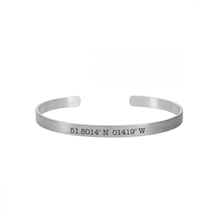 Bracciale unisex da incidere - Simmi925