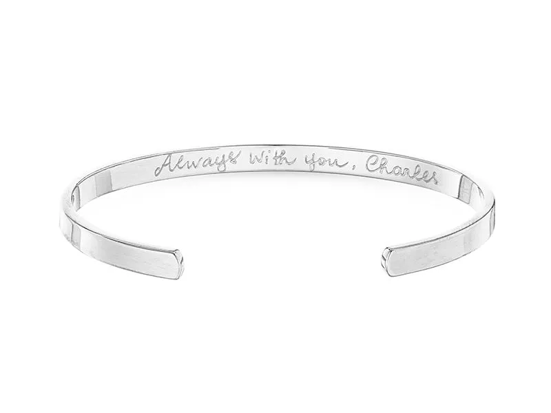 Bracciale unisex da incidere - Simmi925