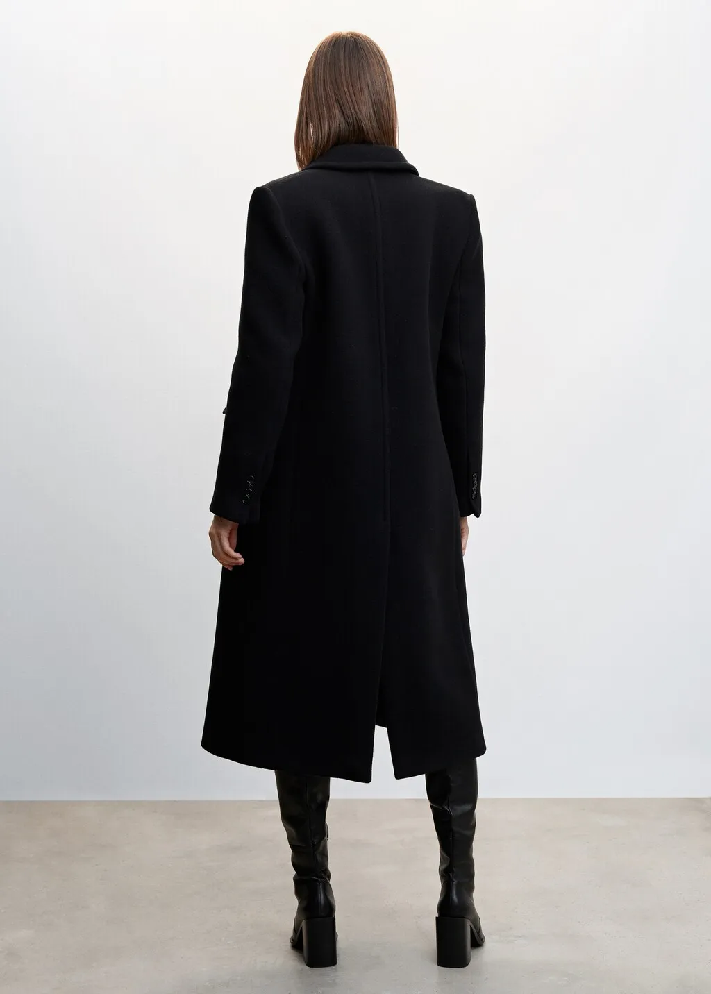 Cappotto lana doppia abbottonatura