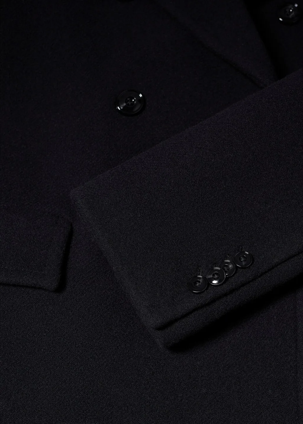 Cappotto lana doppia abbottonatura