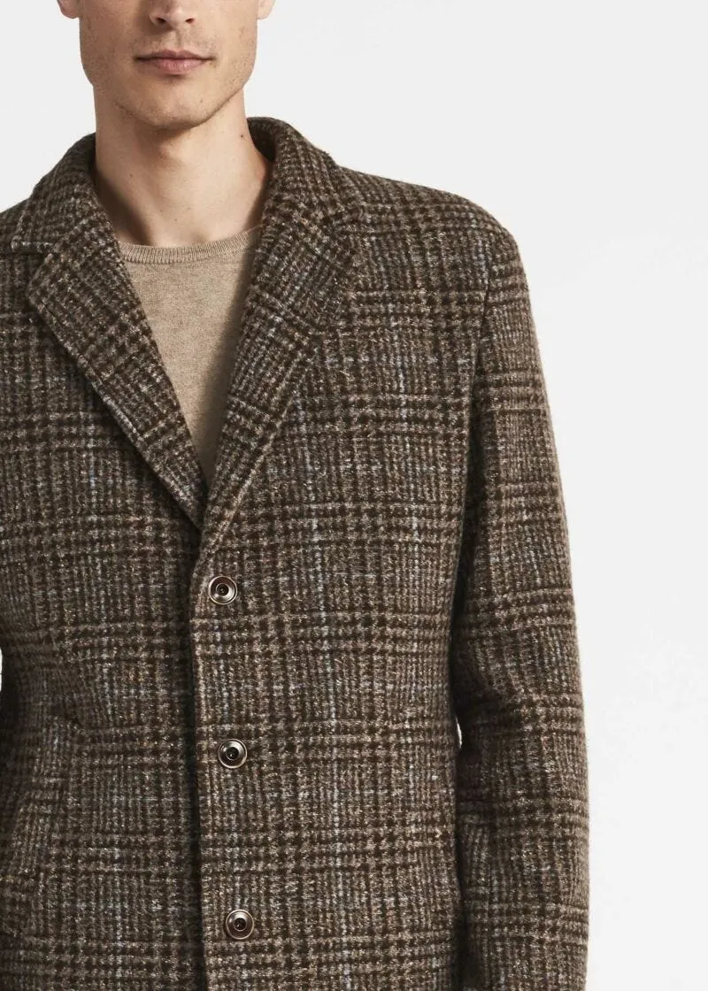 Cappotto monopetto Principe di Galles