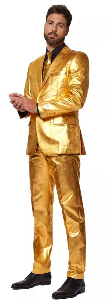 Completo uomo OppoSuits oro