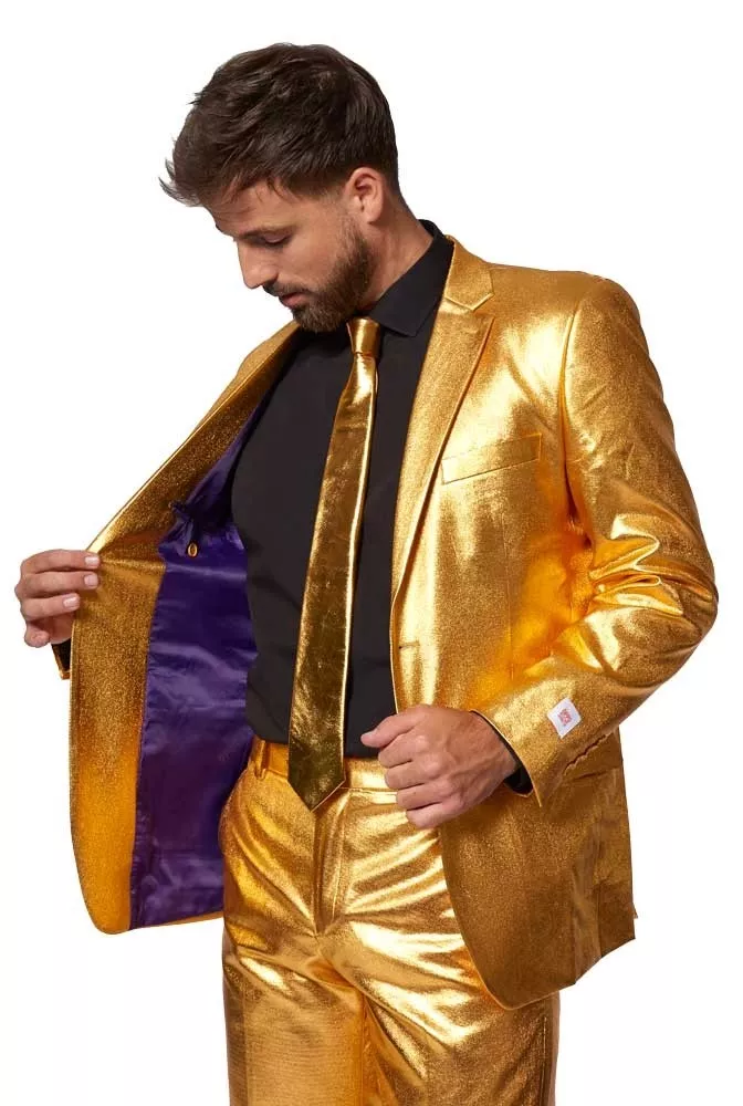 Completo uomo OppoSuits oro