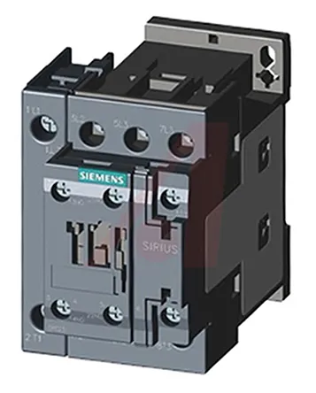 Contattore Siemens, serie Size S0, 3RT23, 4 poli, 4 NA, 15,5 A, 7,5 kW, bobina 24 V c.c.