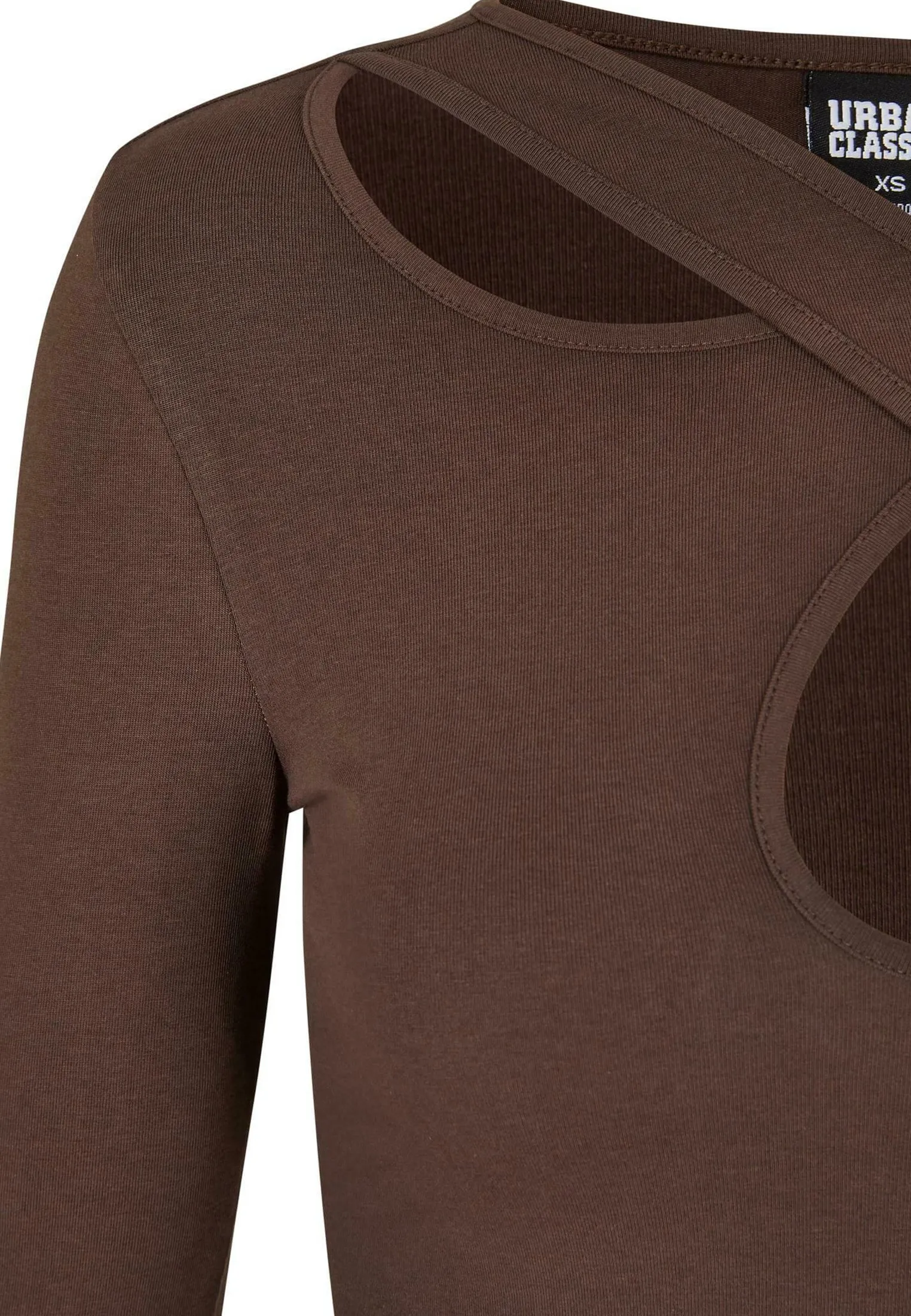CROSSED CUT OUT LONGSLEEVE - Maglietta a manica lunga