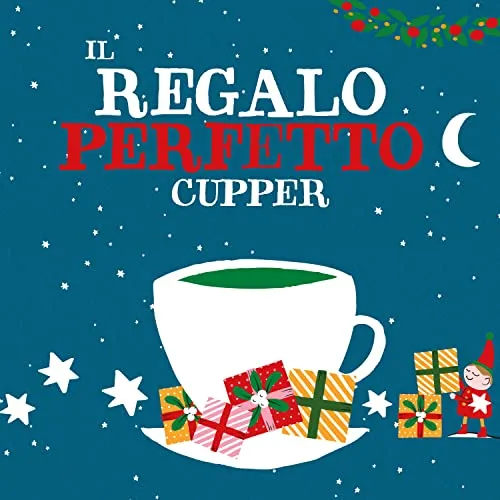 Cupper Calendario dell'Avvento Biologico, Cofanetto Assortito di 12 Tè e Infusi Biologici e 100% Naturali, Filtri 100% Biodegrad