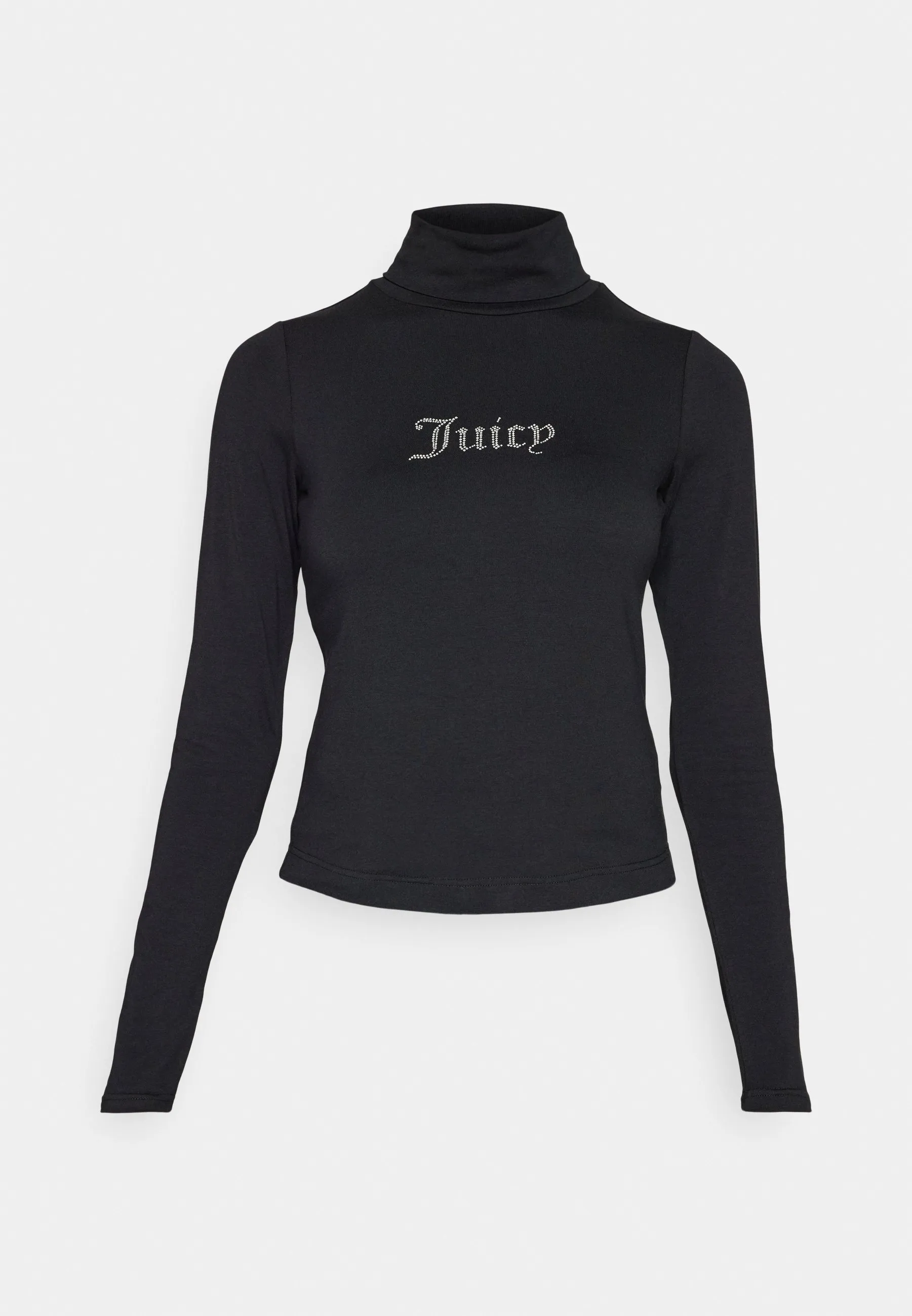 DIAMANTE ROLL NECK TOP - Maglietta a manica lunga