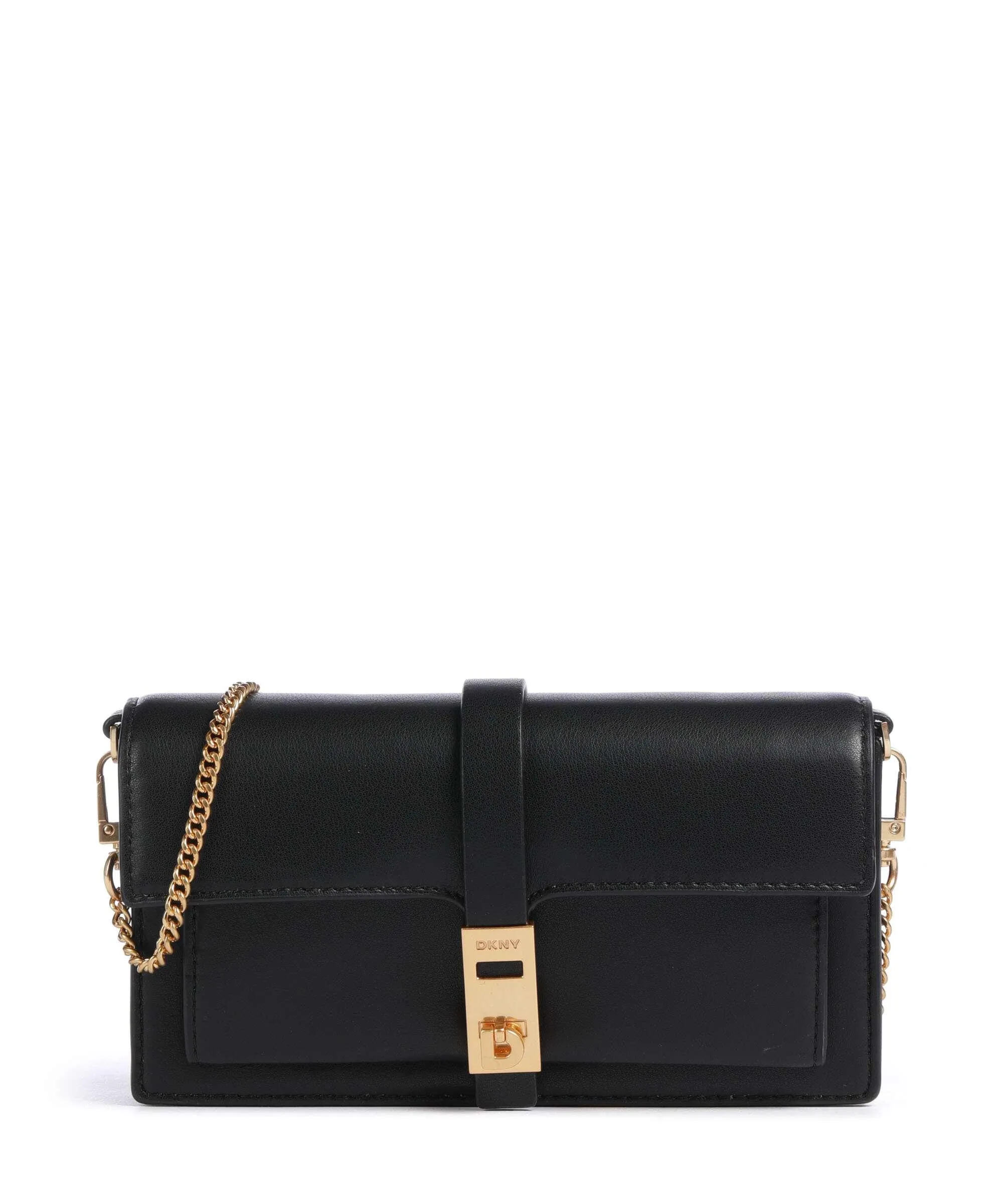  DKNY Alora Borsa a tracolla morbida pelle bovina nero  