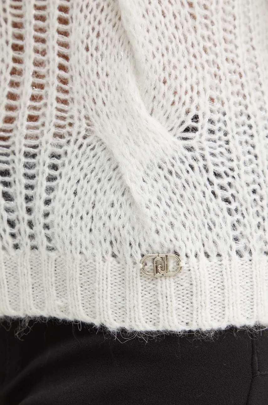 Dolcevita Alpaca e lana Nero e Bianco Liu Jo