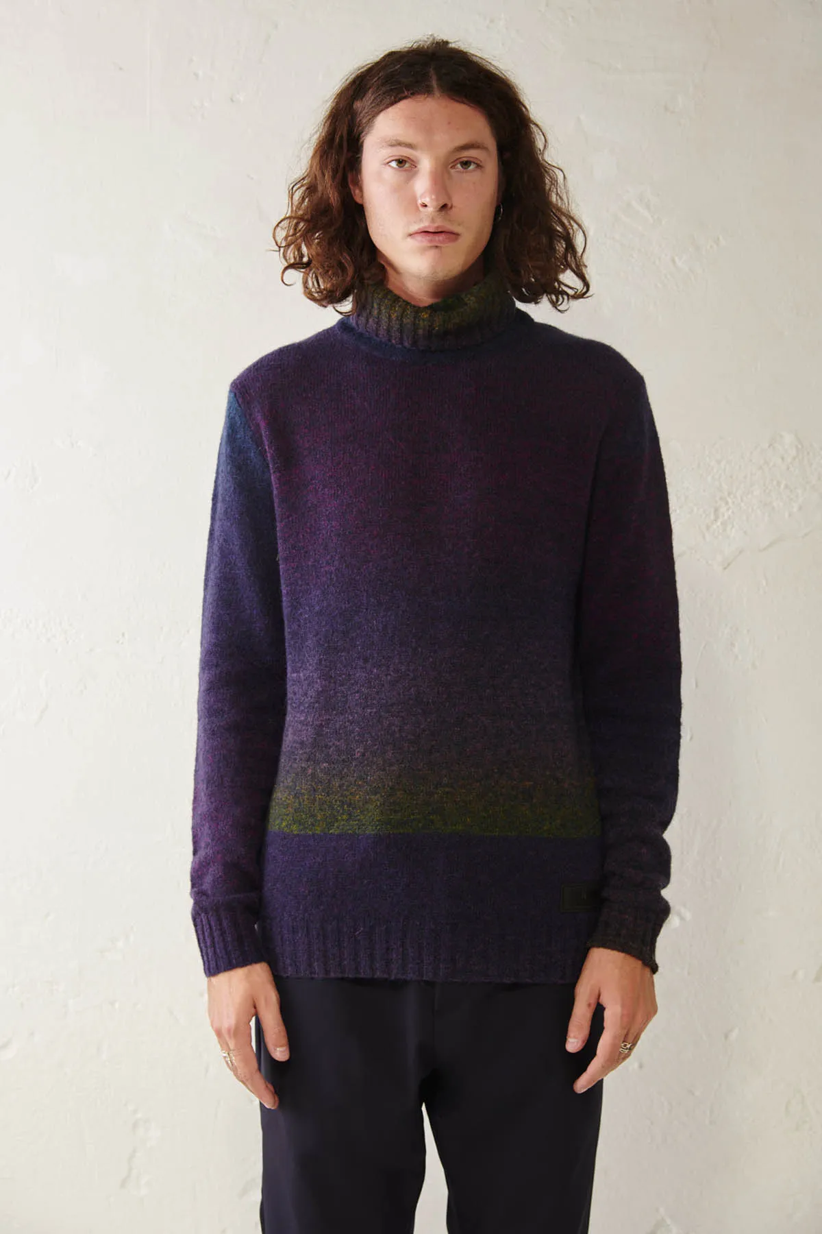 DONDUP Maglia dolcevita in Alpaca