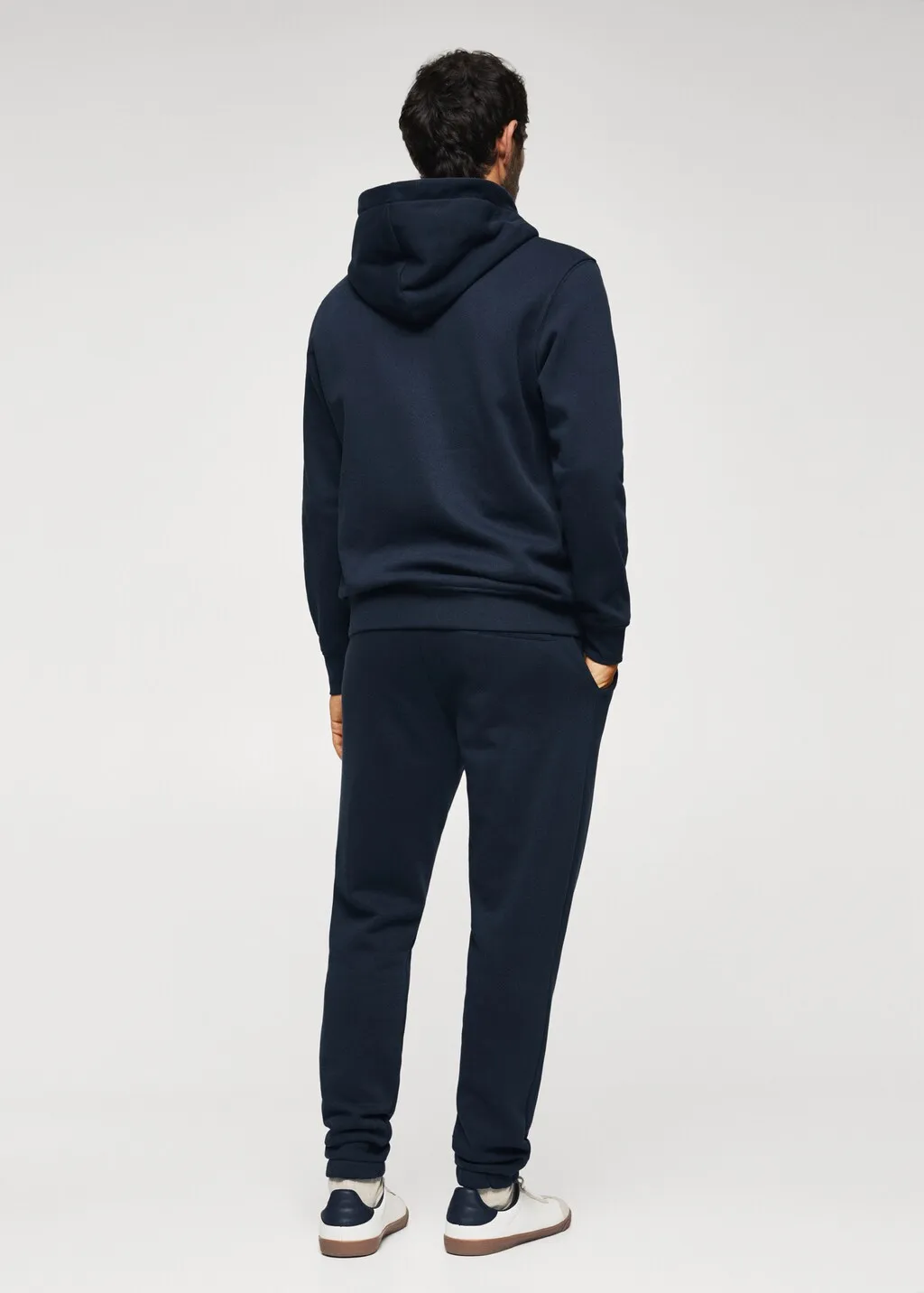 Felpa cotone zip