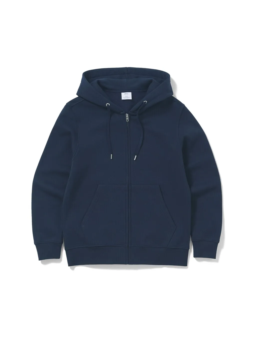 Felpa cotone zip