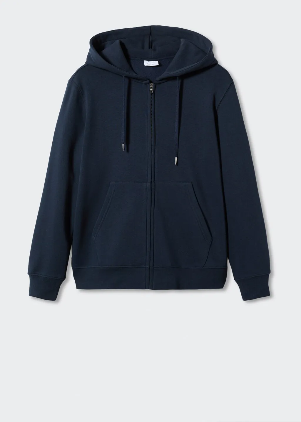 Felpa cotone zip