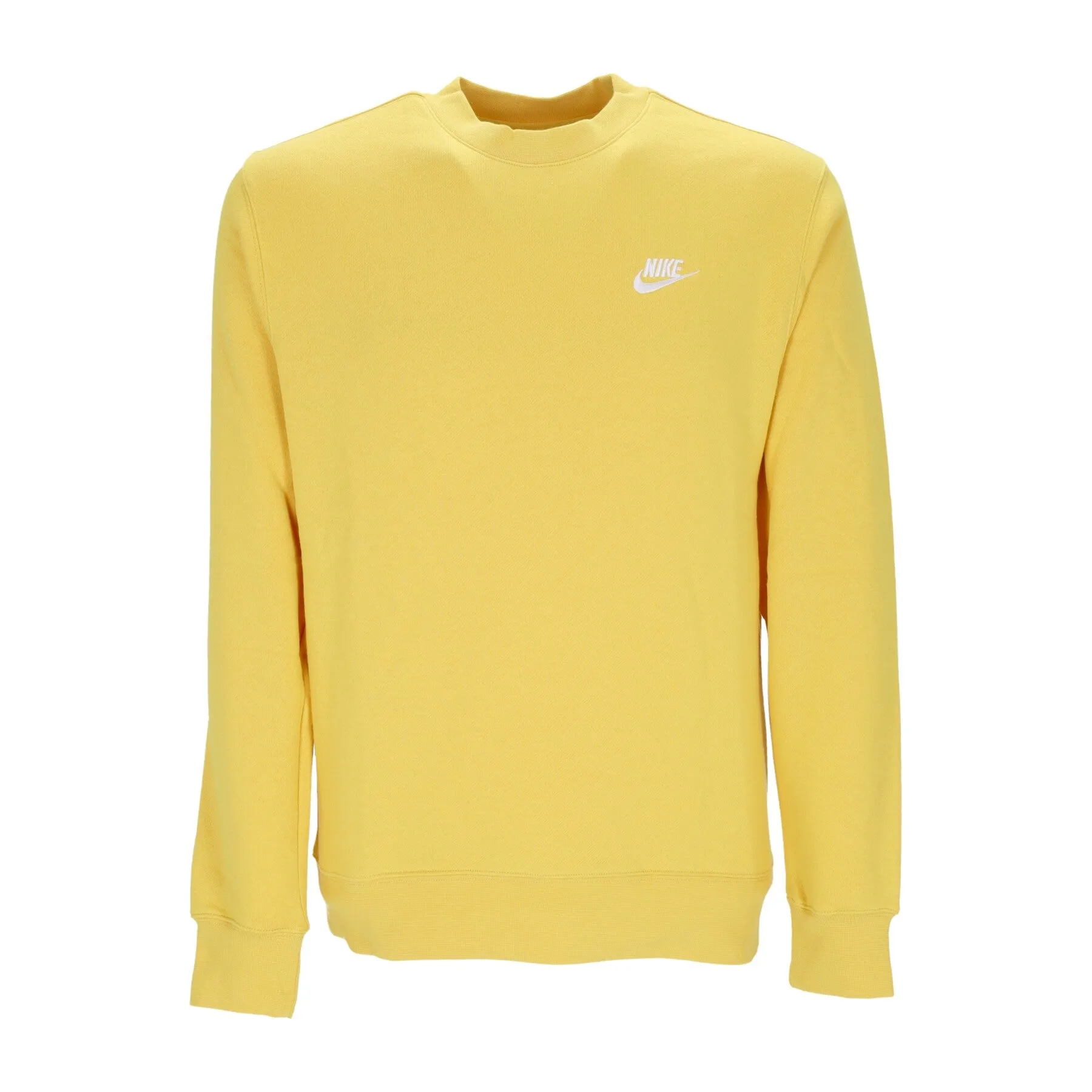Felpa Girocollo Uomo Club Crew Bb Vivid Sulfur/white