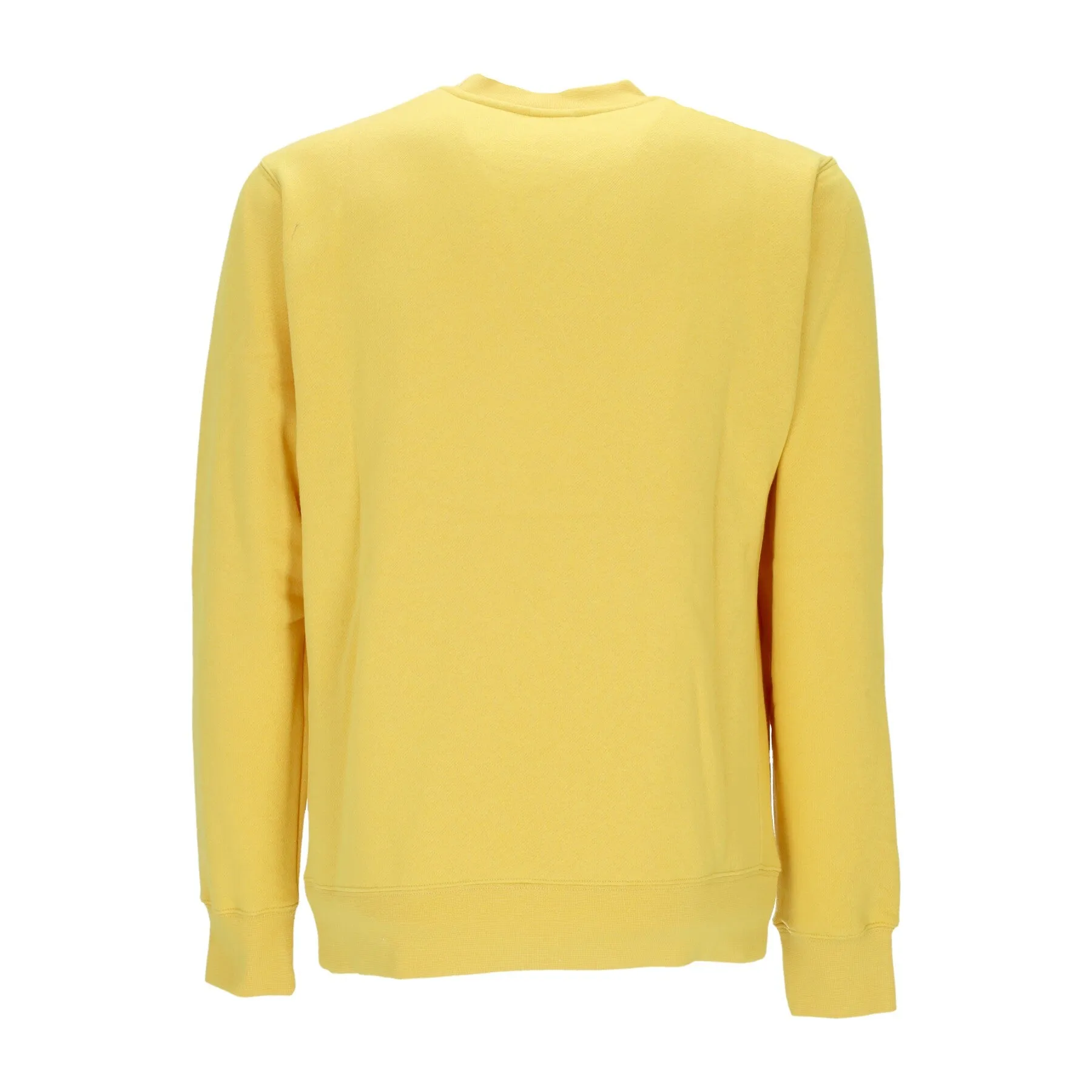 Felpa Girocollo Uomo Club Crew Bb Vivid Sulfur/white