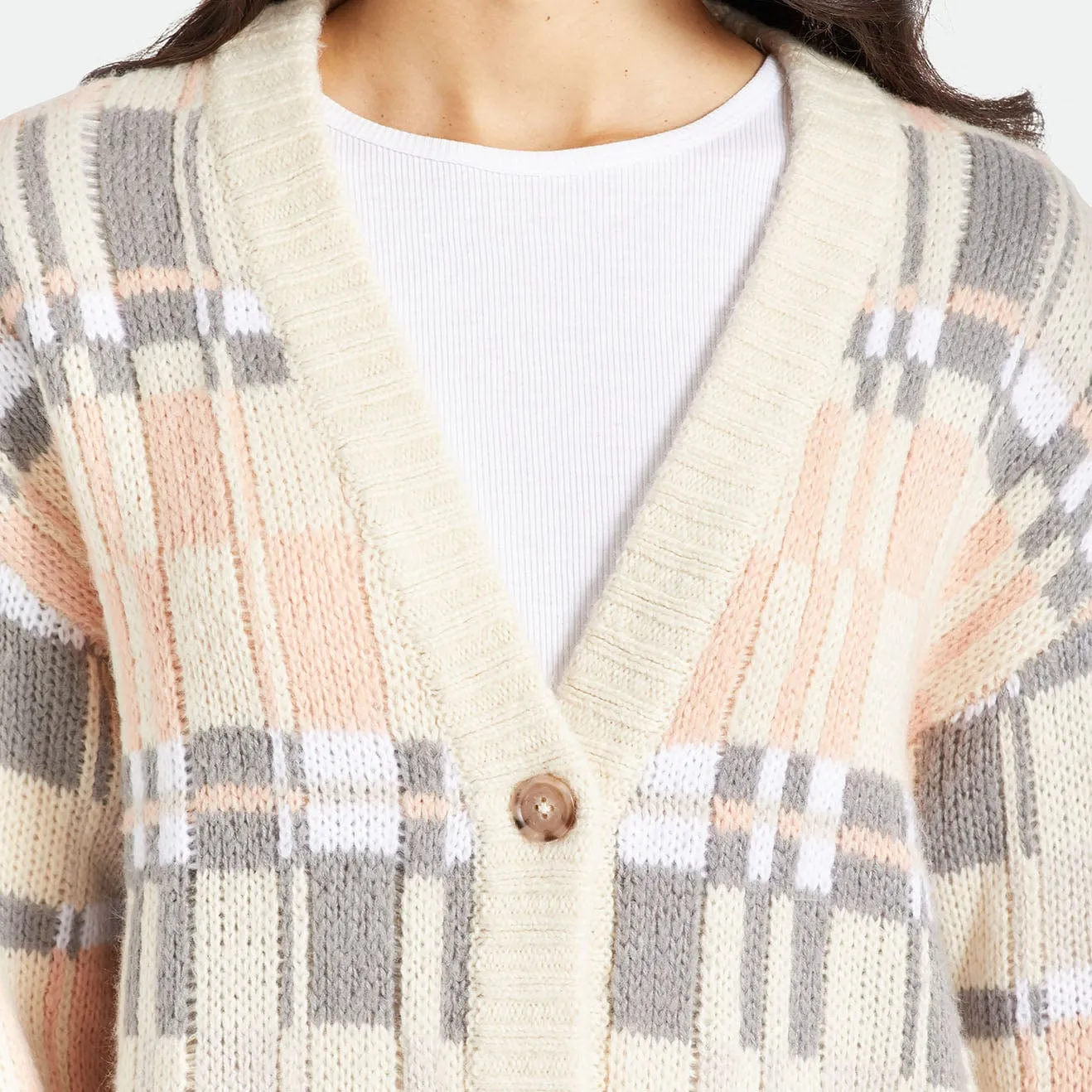 FERRISS CARDIGAN - DOVE