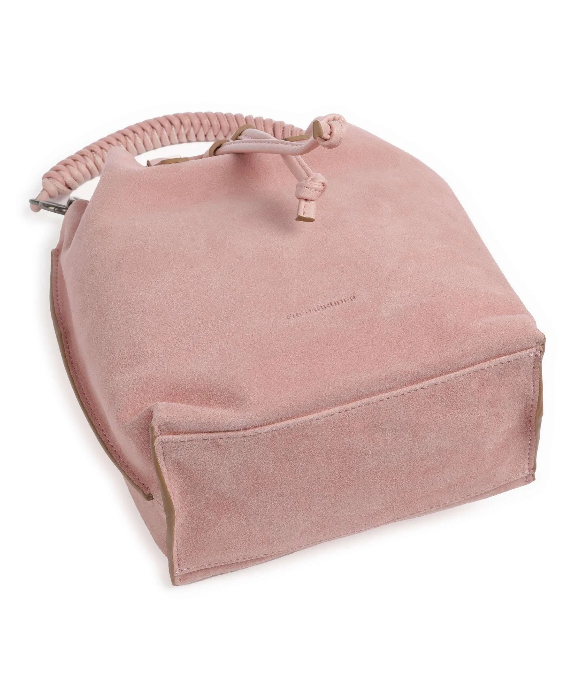  FredsBruder Wild wild Love Borsa a secchiello pelle ruvida rosa  