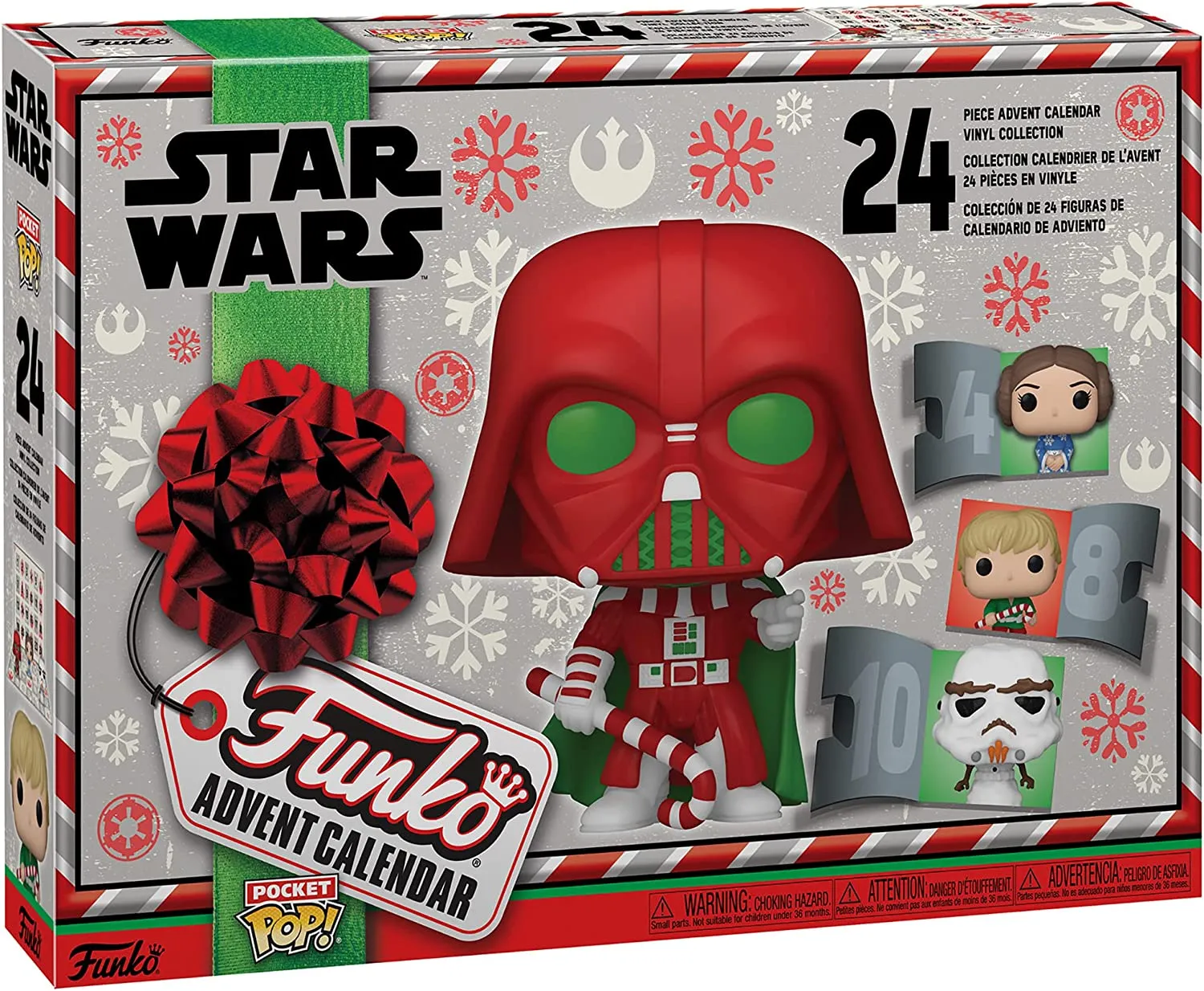Funko POP Christmas Advent Calendar 2022: Marvel With 24 Days of Surprise Pocket POP! Figurine Giocattoli Calendario dell'Avvent