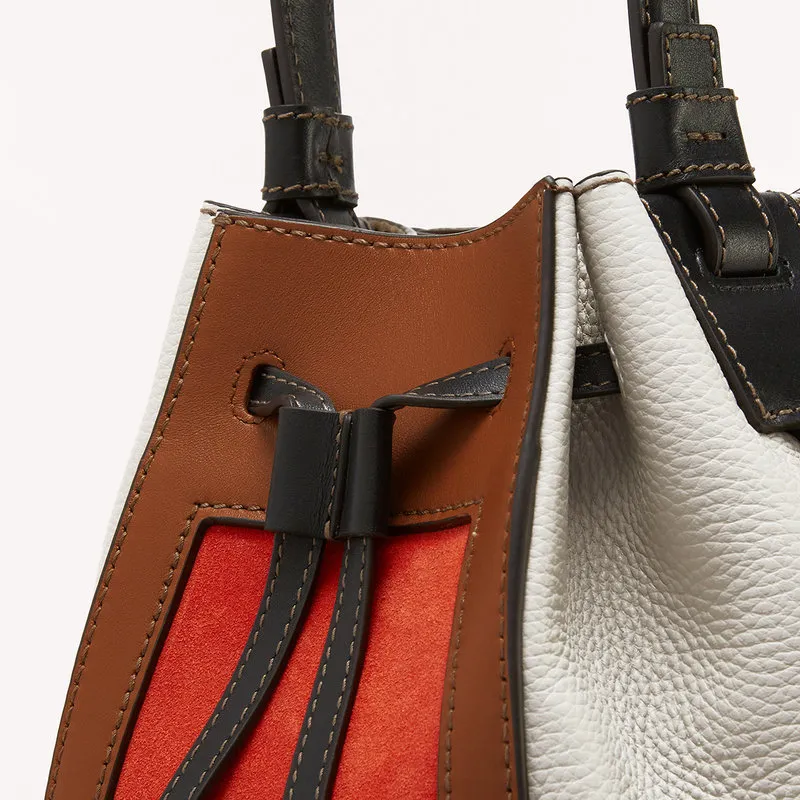 Furla FURLA MIASTELLA Borsa a secchiello mini mandarino