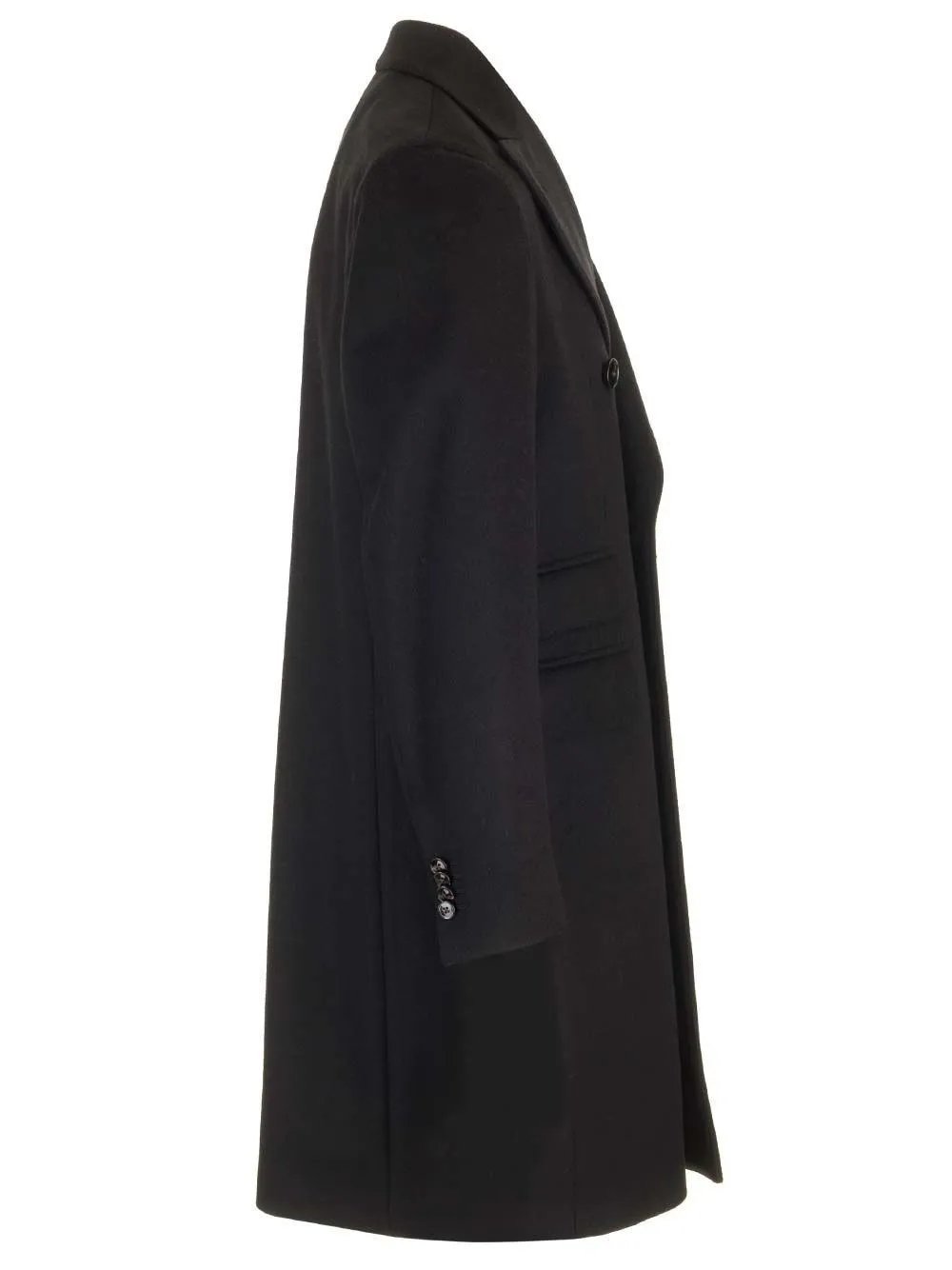   Gabriele Pasini  Cappotto doppio petto nero  