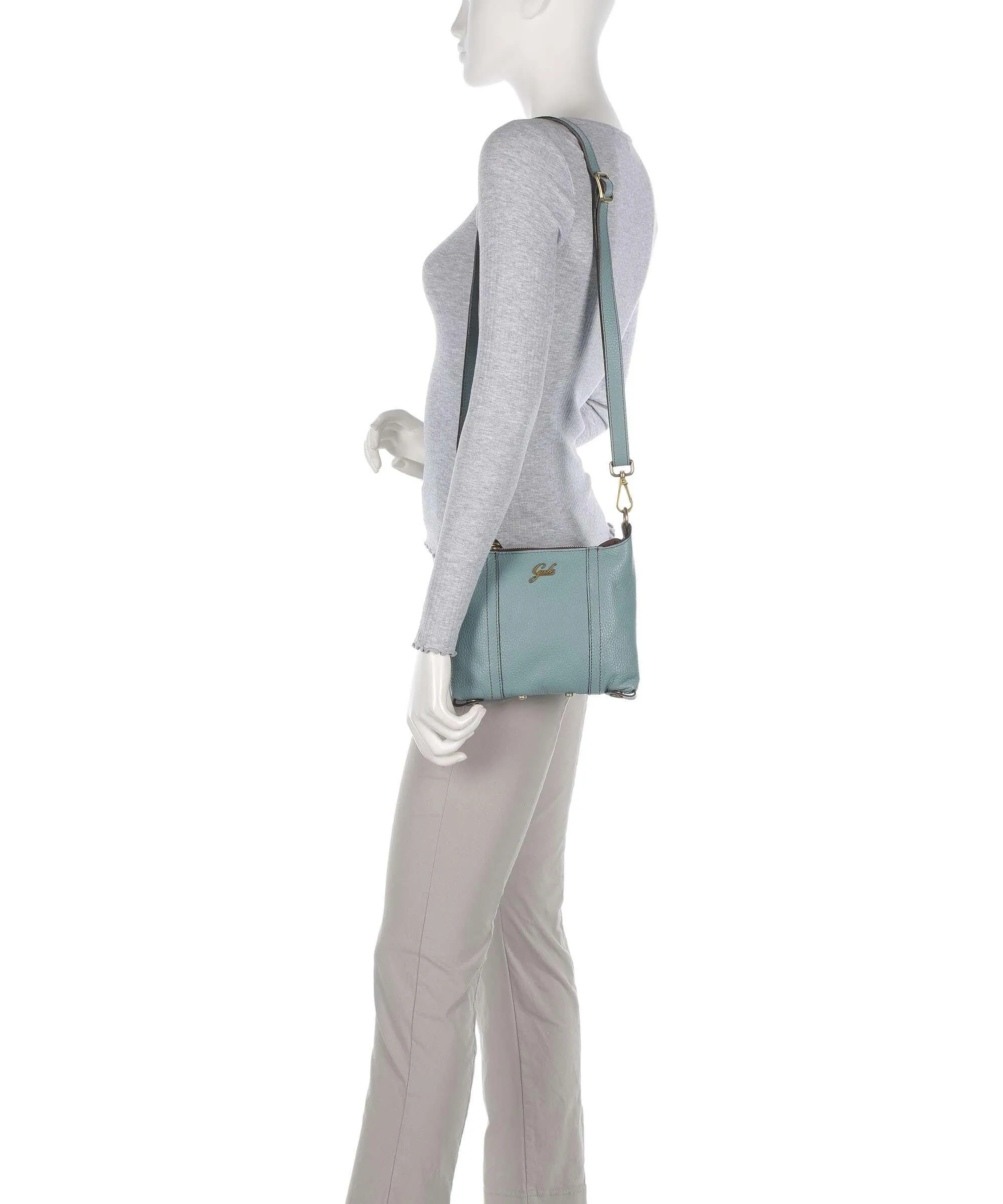  Gabs Urban Elide Borsa a tracolla pelle di vitello grana blu-grigio  