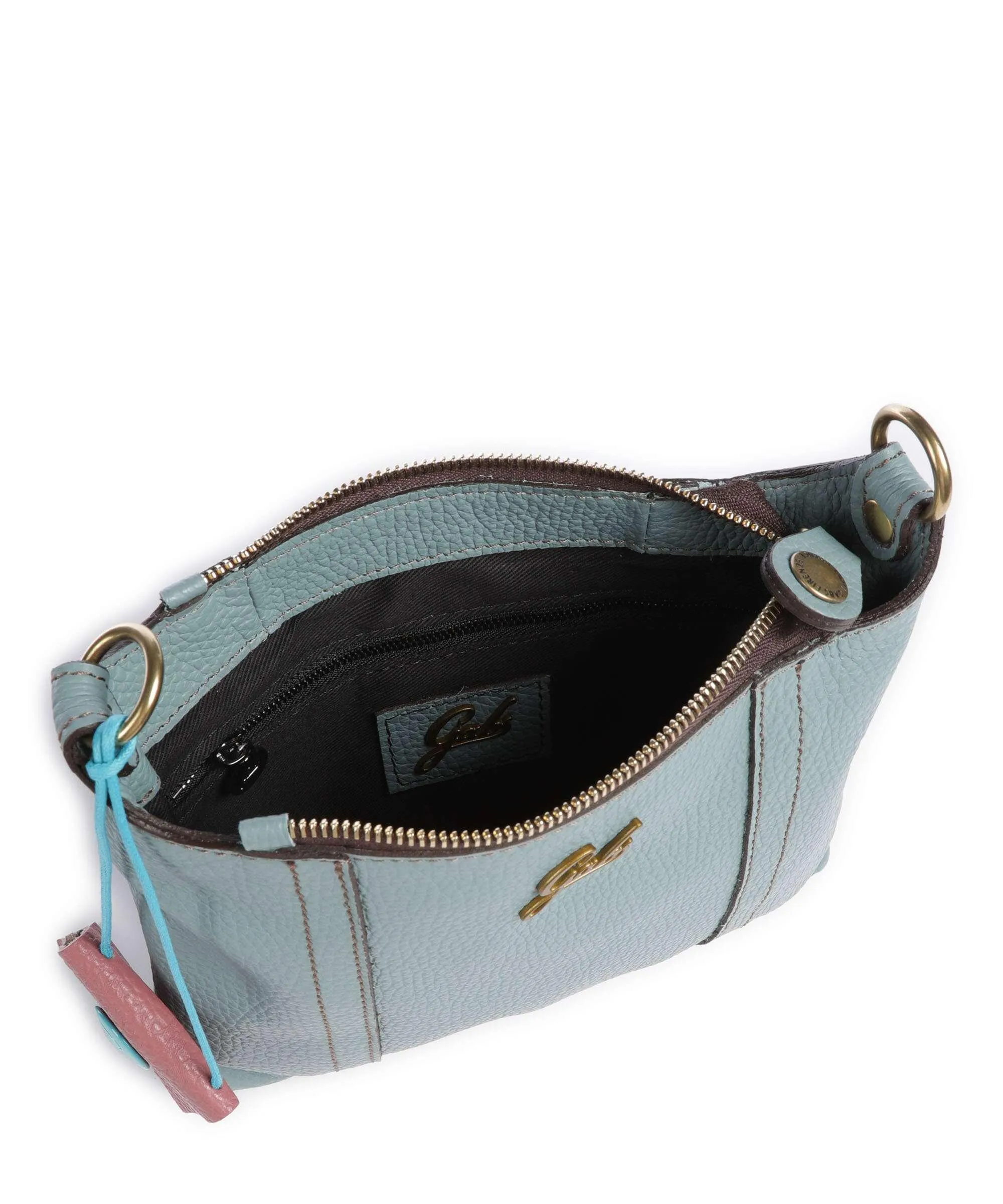  Gabs Urban Elide Borsa a tracolla pelle di vitello grana blu-grigio  