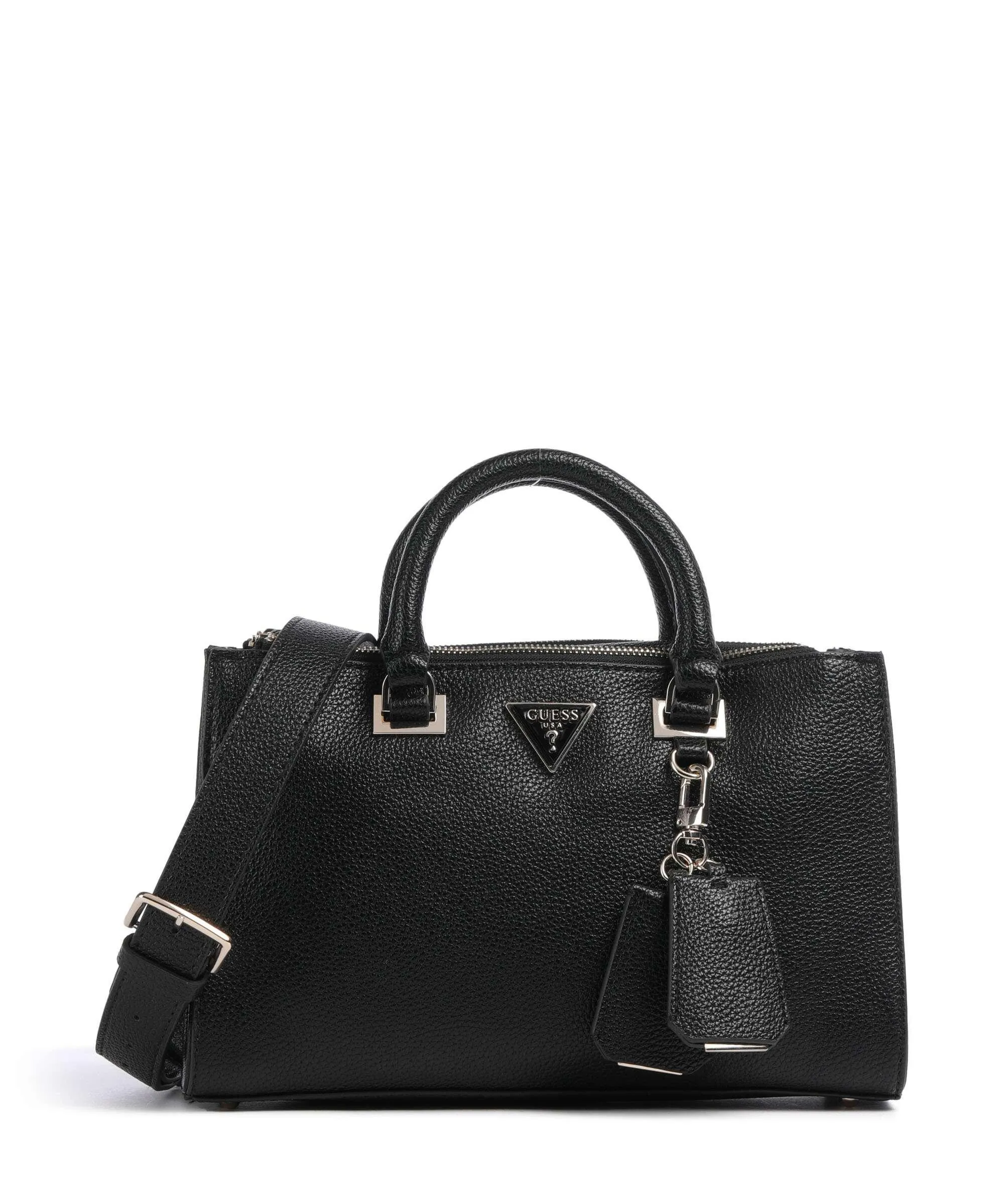  Guess Cresidia Borsa a mano pelle sintetica nero  