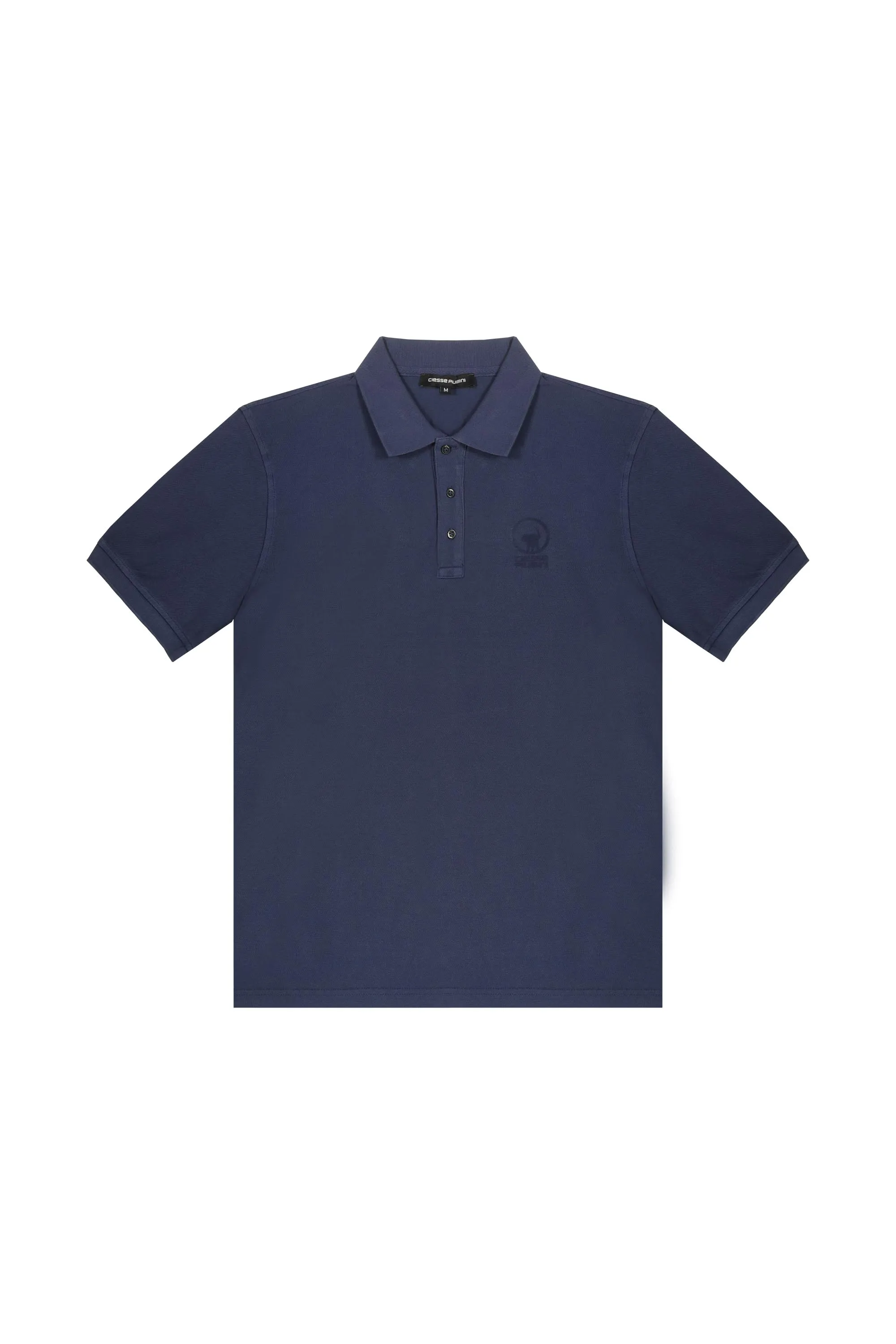 HELMY – ITEM-DYED BLUE POLO