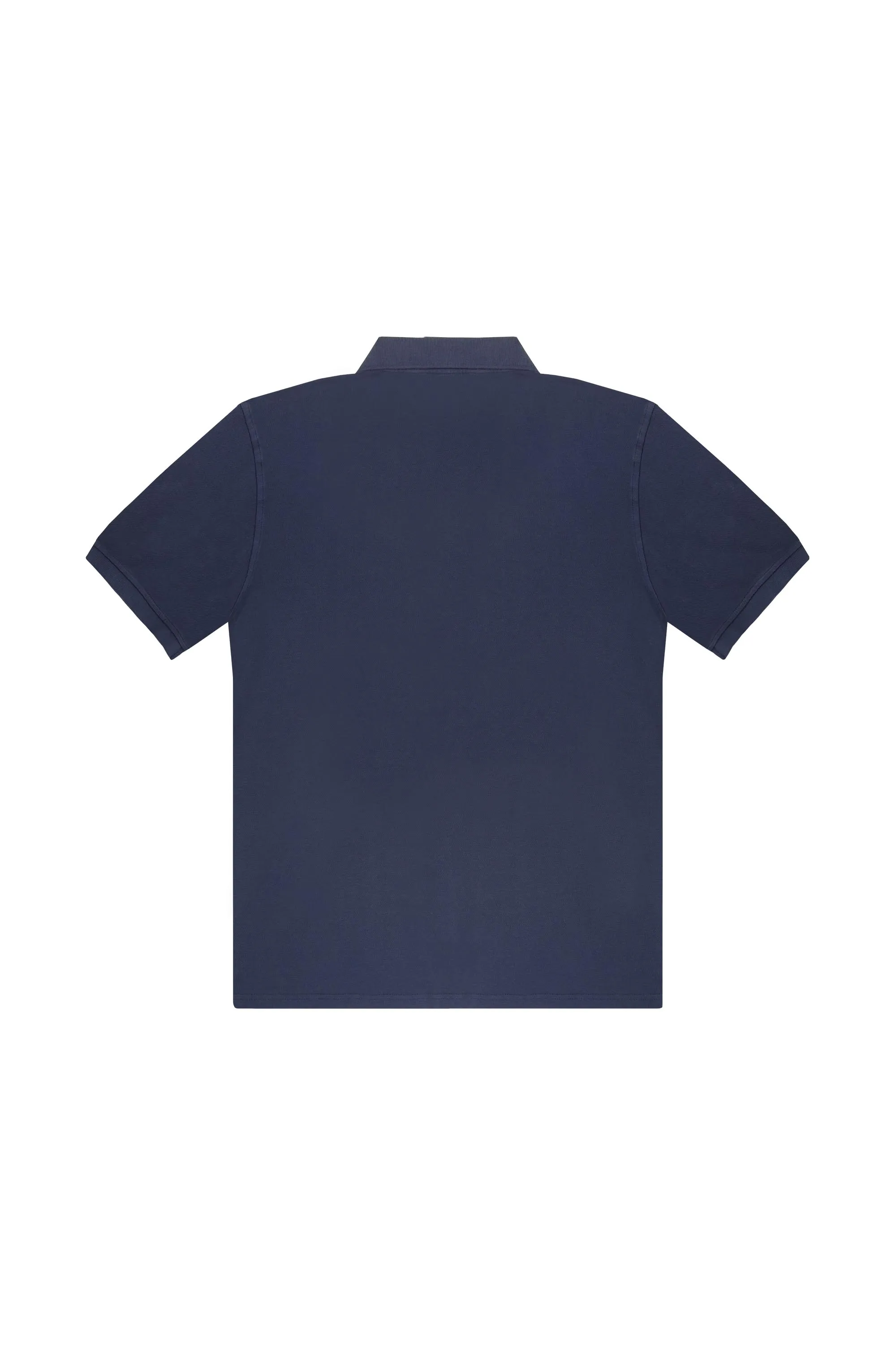HELMY – ITEM-DYED BLUE POLO