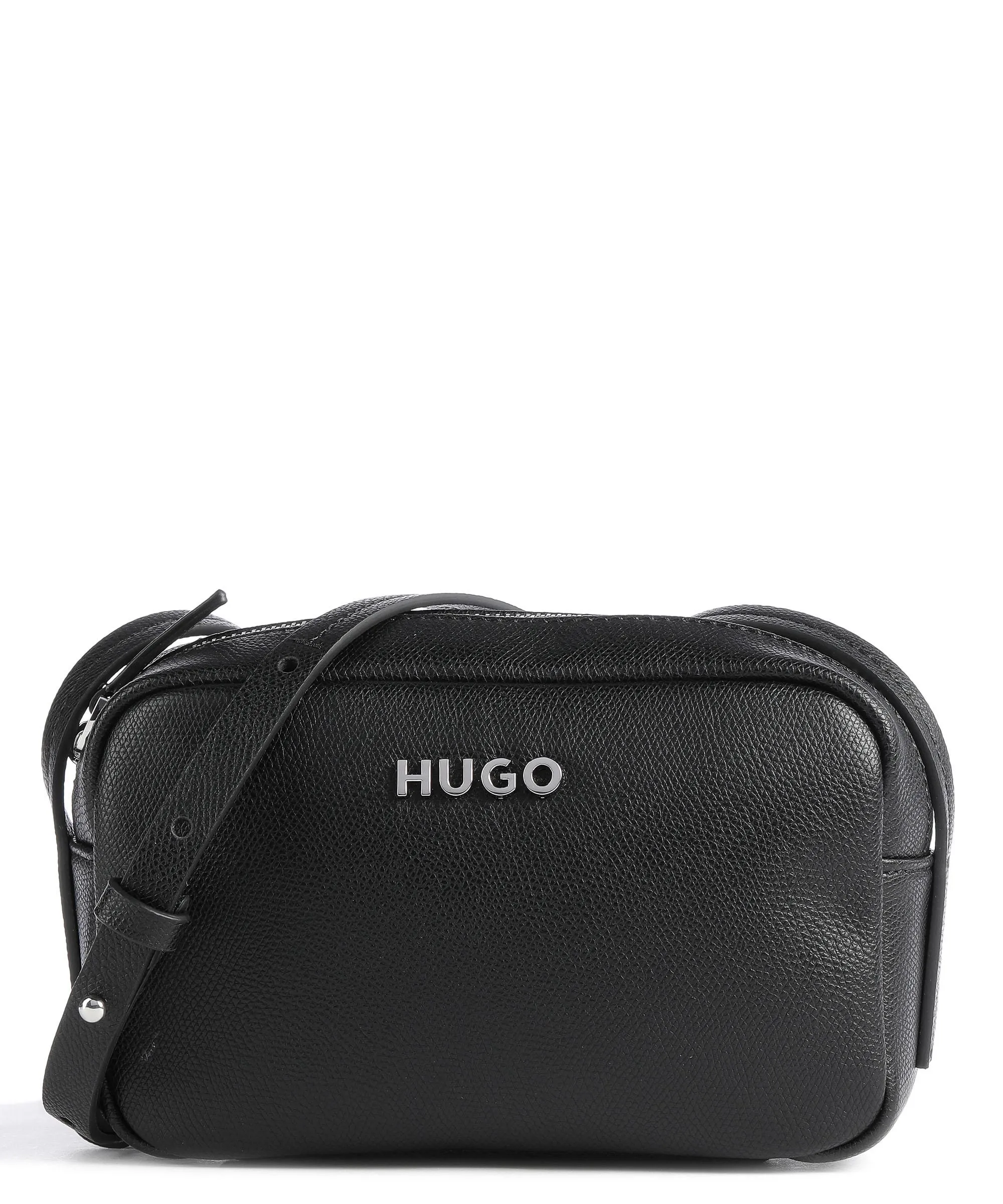  Hugo Chris Borsa a tracolla pelle sintetica nero  