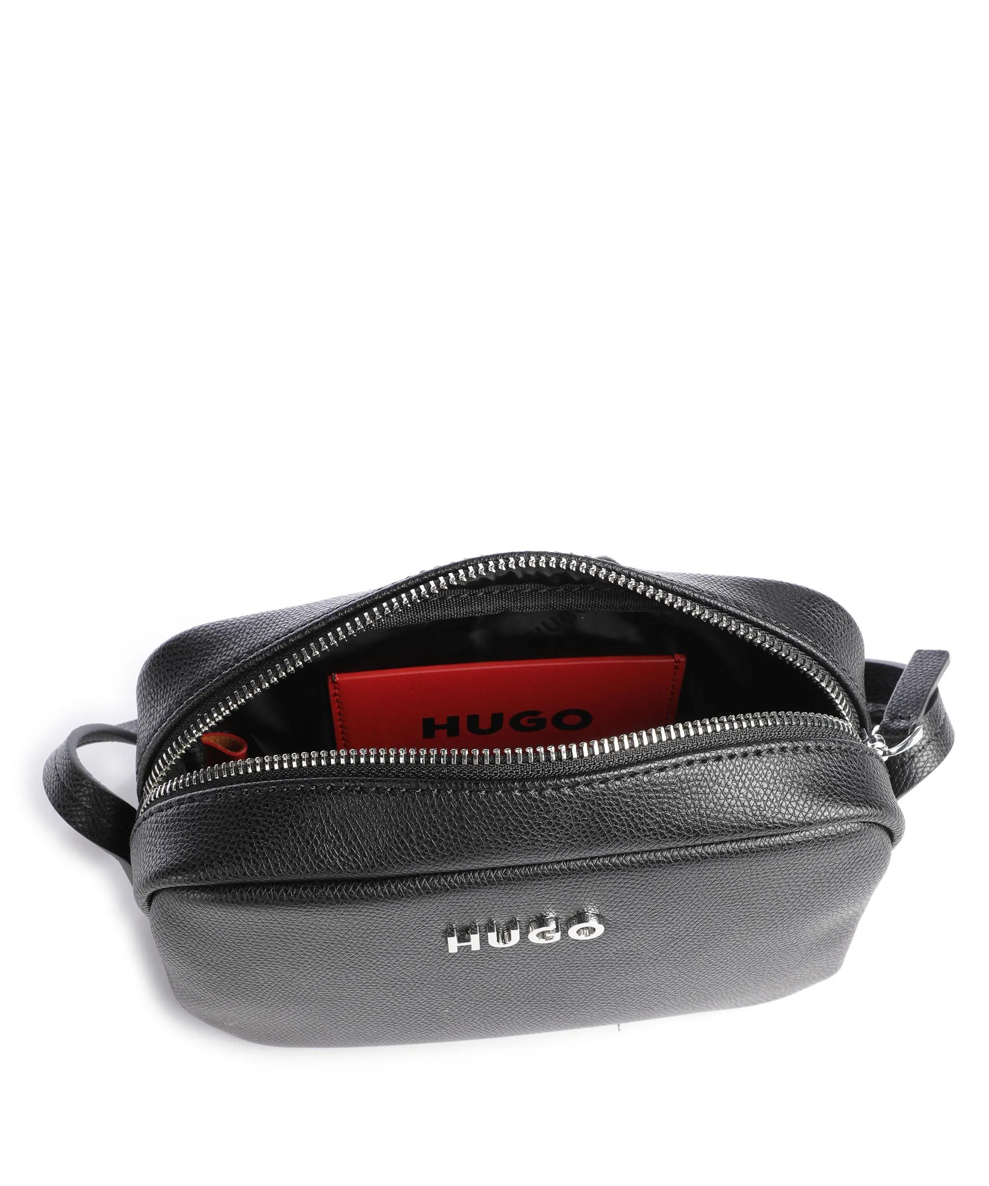  Hugo Chris Borsa a tracolla pelle sintetica nero  