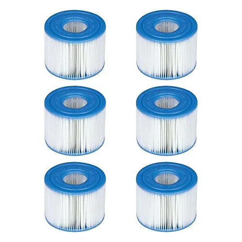 Intex 29001E PureSpa Type S1 Easy Set di cartucce Filtro per Piscina, 6 filtri