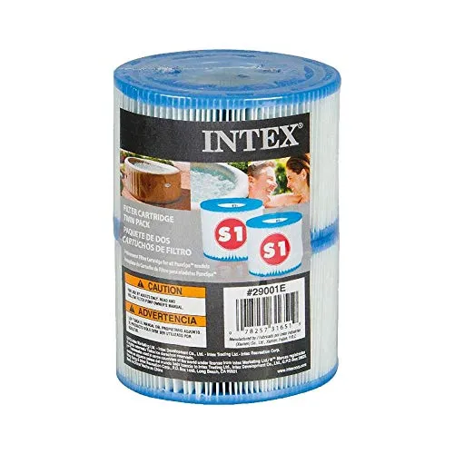 Intex 29001E PureSpa Type S1 Easy Set di cartucce Filtro per Piscina, 6 filtri